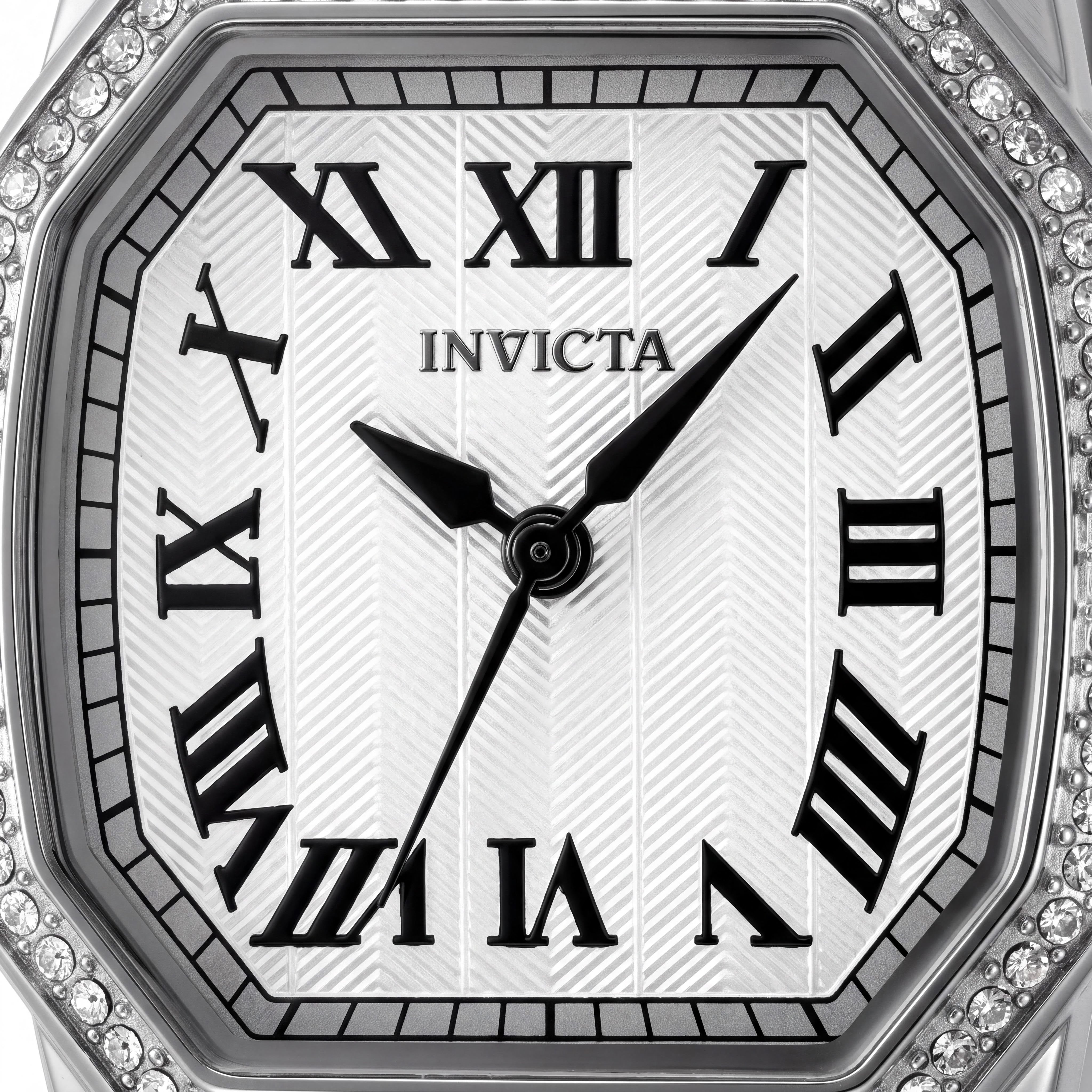 Invicta Wildflower 48998 Women's 27mm Stainless Steel Quartz Silver Dial Bracelet Watch, Photo 2