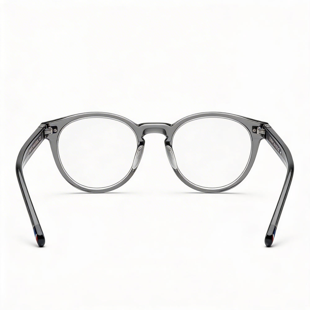 Tommy Hilfiger Casual Men's Grey Acetate Eyewear Frame, Lens Width 50mm, Bridge Width 21mm, Temple Length 150mm
