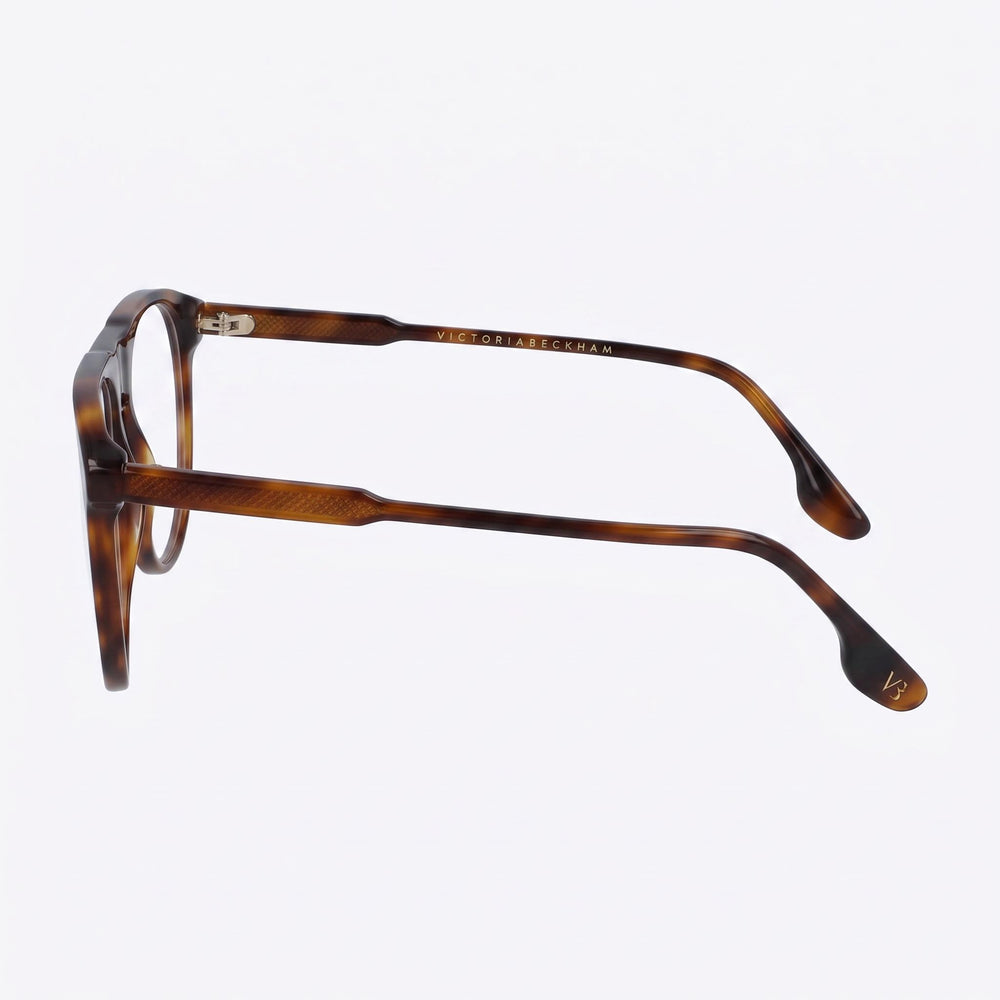 Victoria Beckham Women's Vb2602 Tortoise Acetate Eyeglasses with Clear Customisable Lenses, Lens 58mm, Bridge 13mm, Temple 140mm