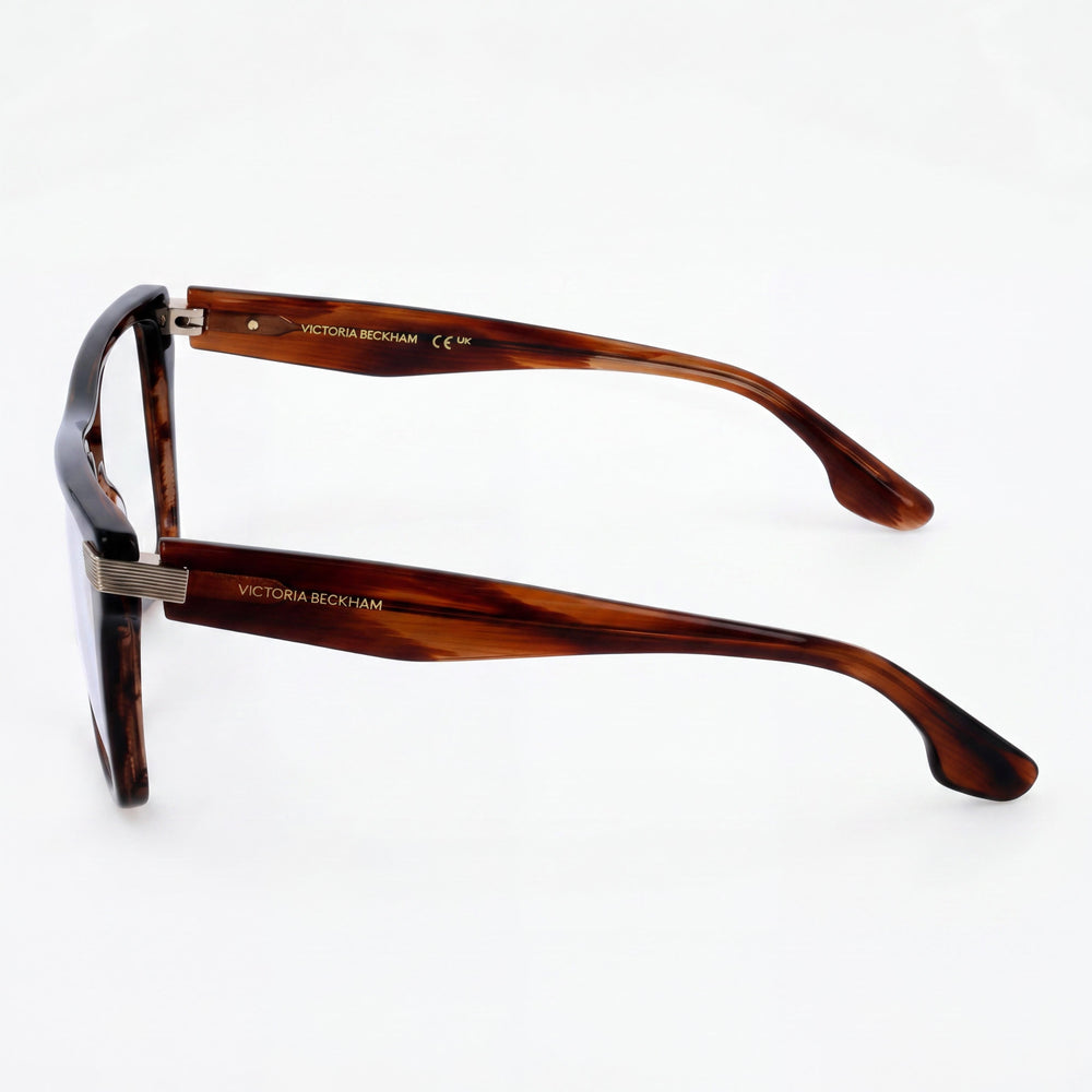 Victoria Beckham VB2677 Brown Horn Eyeglasses for Women, 53mm