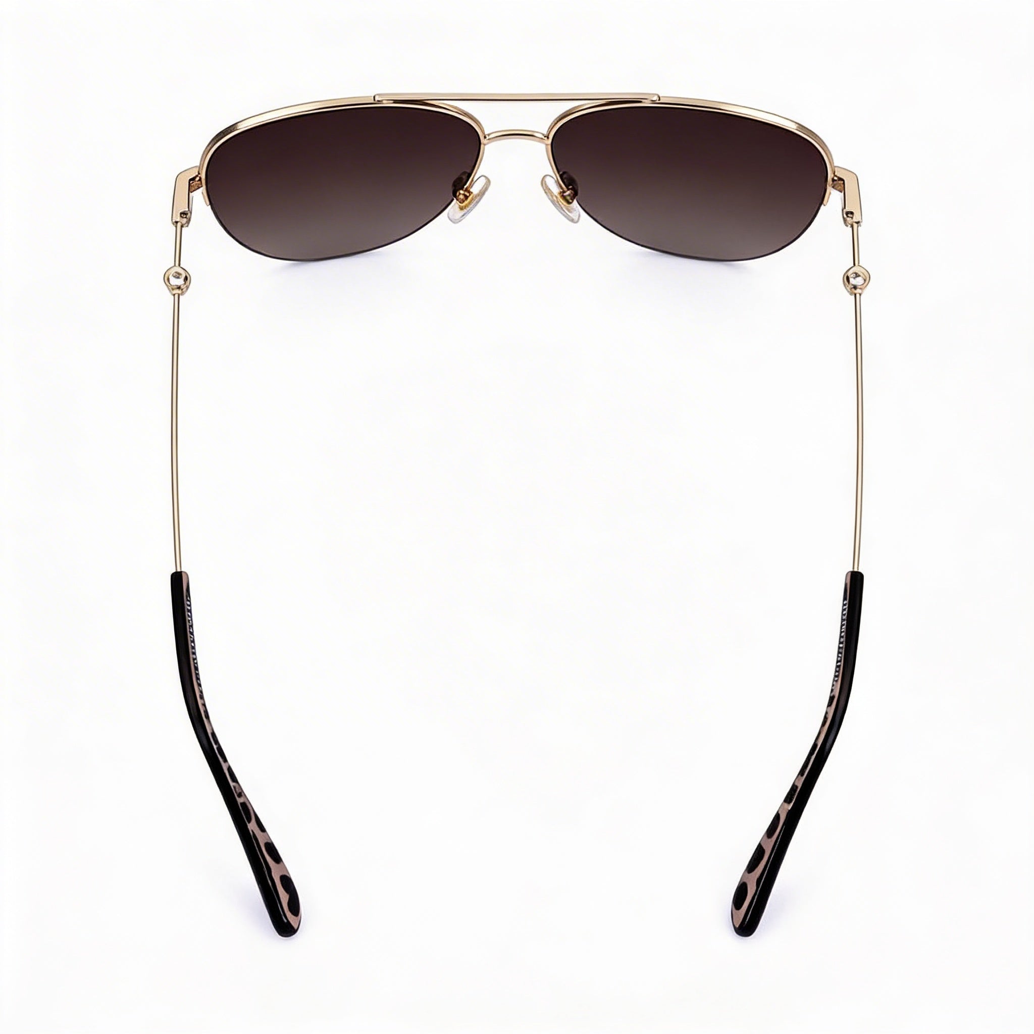 kate spade new york Maisie/G/S Women's Pilot Stainless Steel Havana Frame Polarized UV Protection Brown Gradient Lenses 60-15-140mm, Photo 4