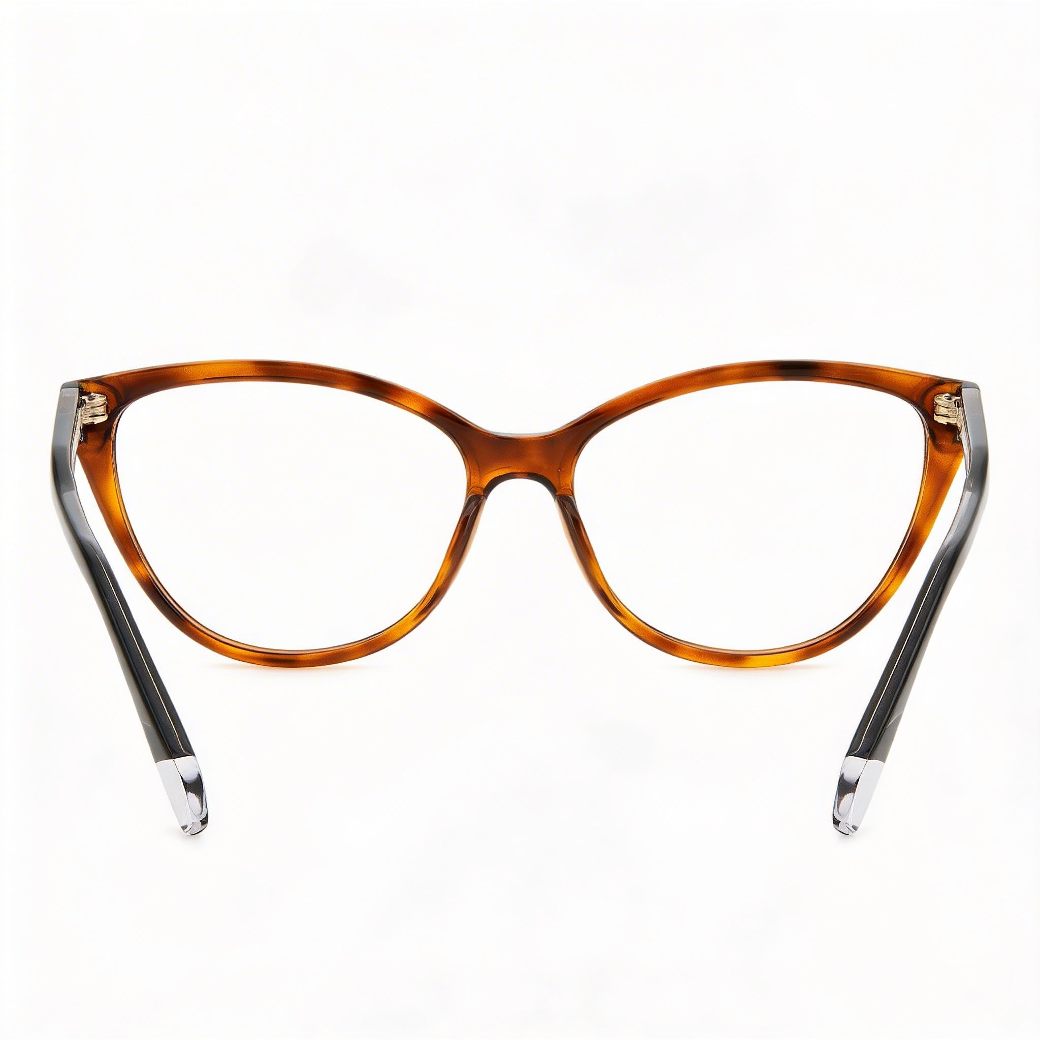 Polaroid Casual Men's Multicolored Resin Frame Eyeglasses with Non Lenses and 145mm Temple Length, Photo 4