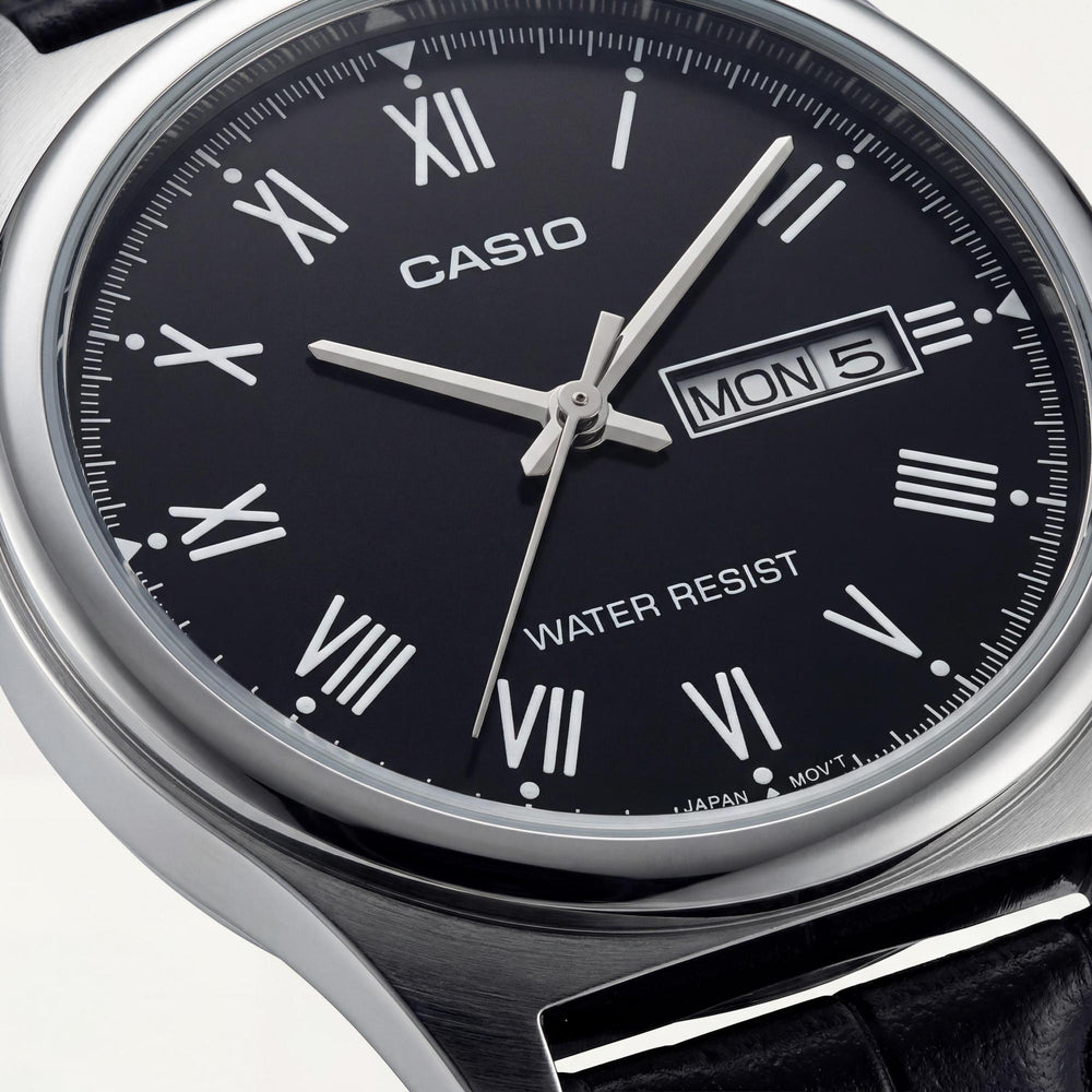 Casio MTP-V006L-1BUDF Men's Chrome / Black Watch, 38mm