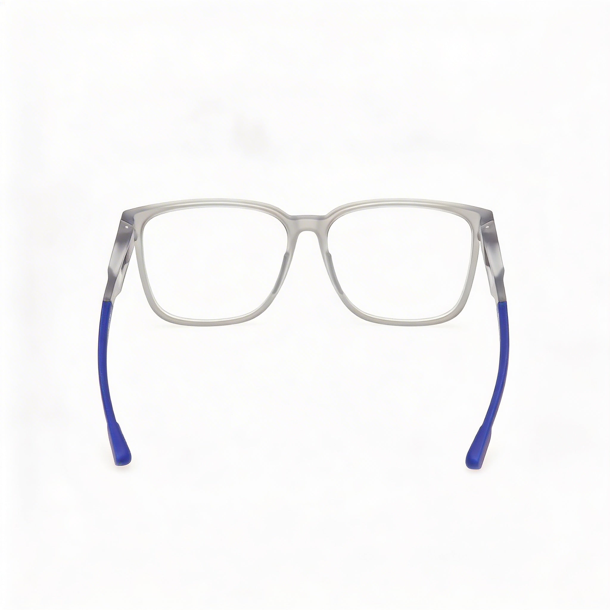 Gafas Adidas redondas para hombre con montura de plástico gris y lentes de plástico transparente, tamaño 58-14-145, Photo 4