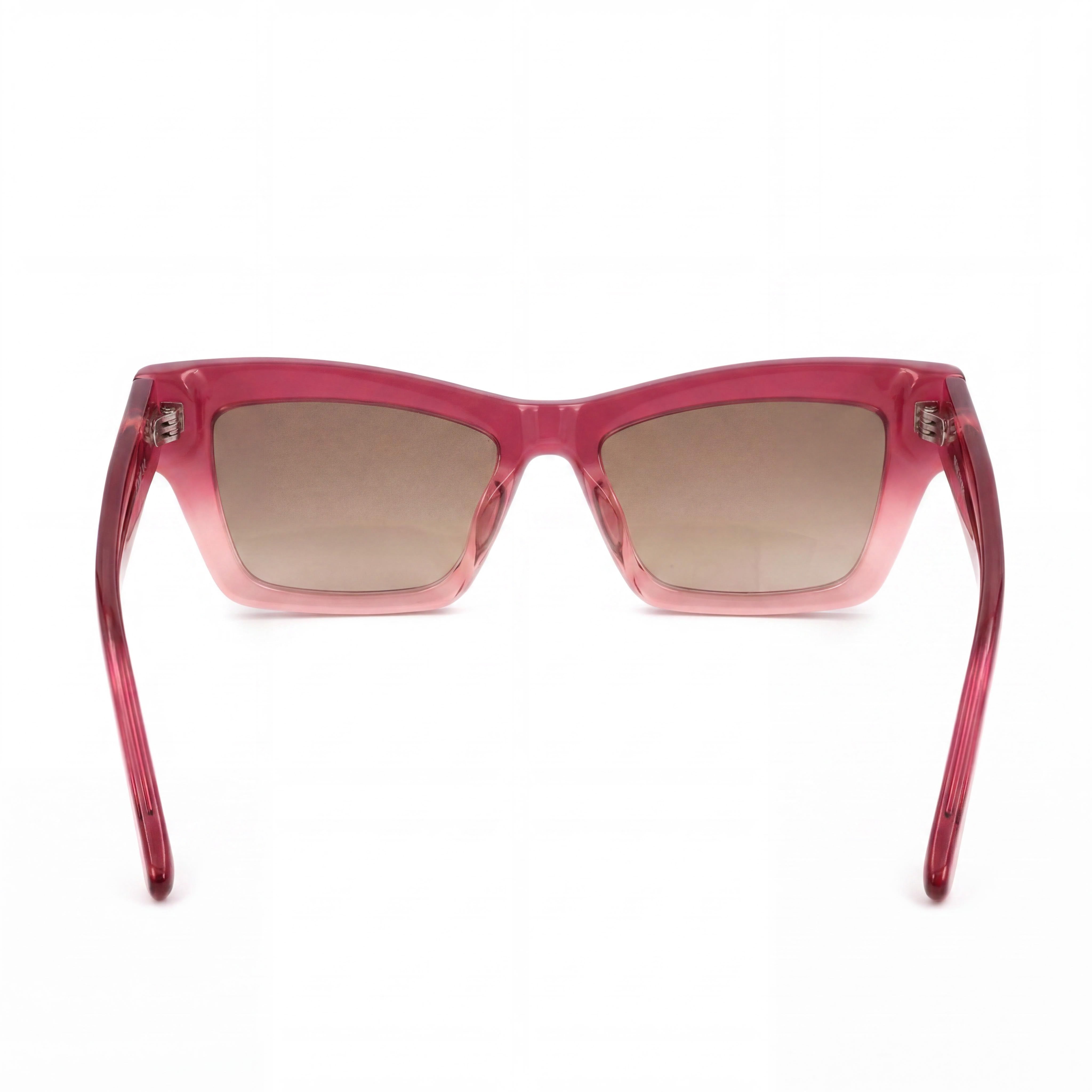 Furla Sfu465 Women's Bordeaux Plastic Frame Sunglasses with Brown Gradient UV Protected Lenses 53mm, Photo 4