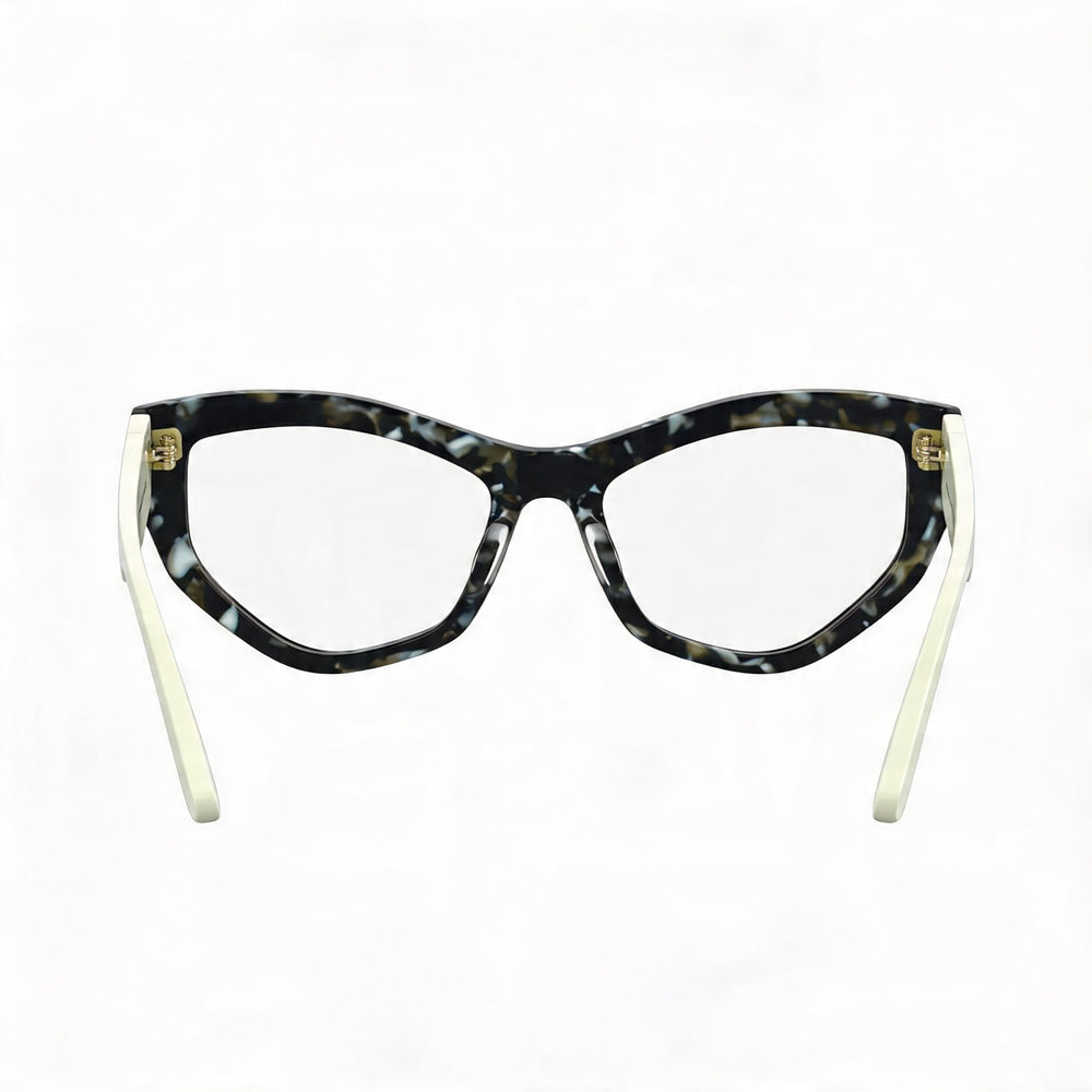 KARL LAGERFELD Kl6211 Unisex Acetate Optical Frames Marble Black Lens 55mm Bridge 17mm Temple 140mm