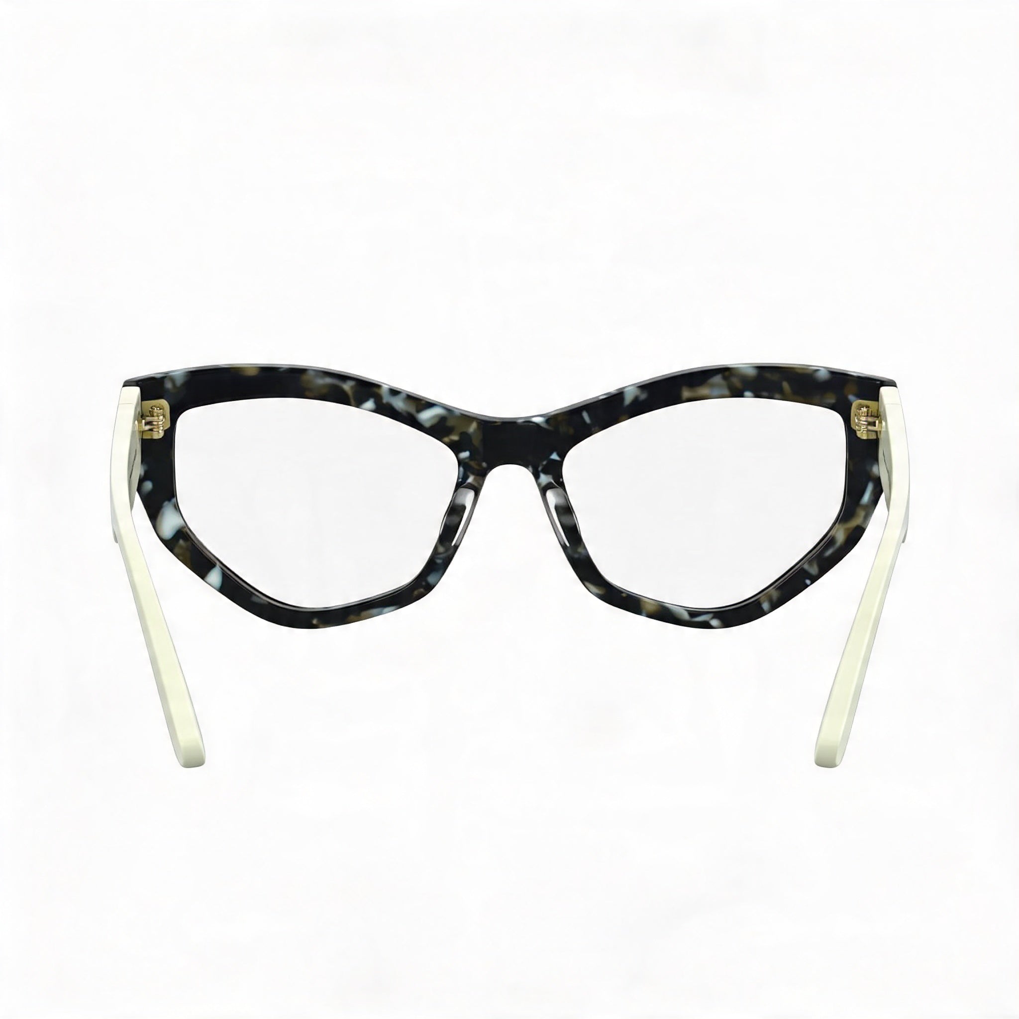 KARL LAGERFELD Kl6211 Gafas unisex de acetato con montura de mármol negro, lentes de 55 mm, puente de 17 mm, patillas de 140 mm, Photo 2