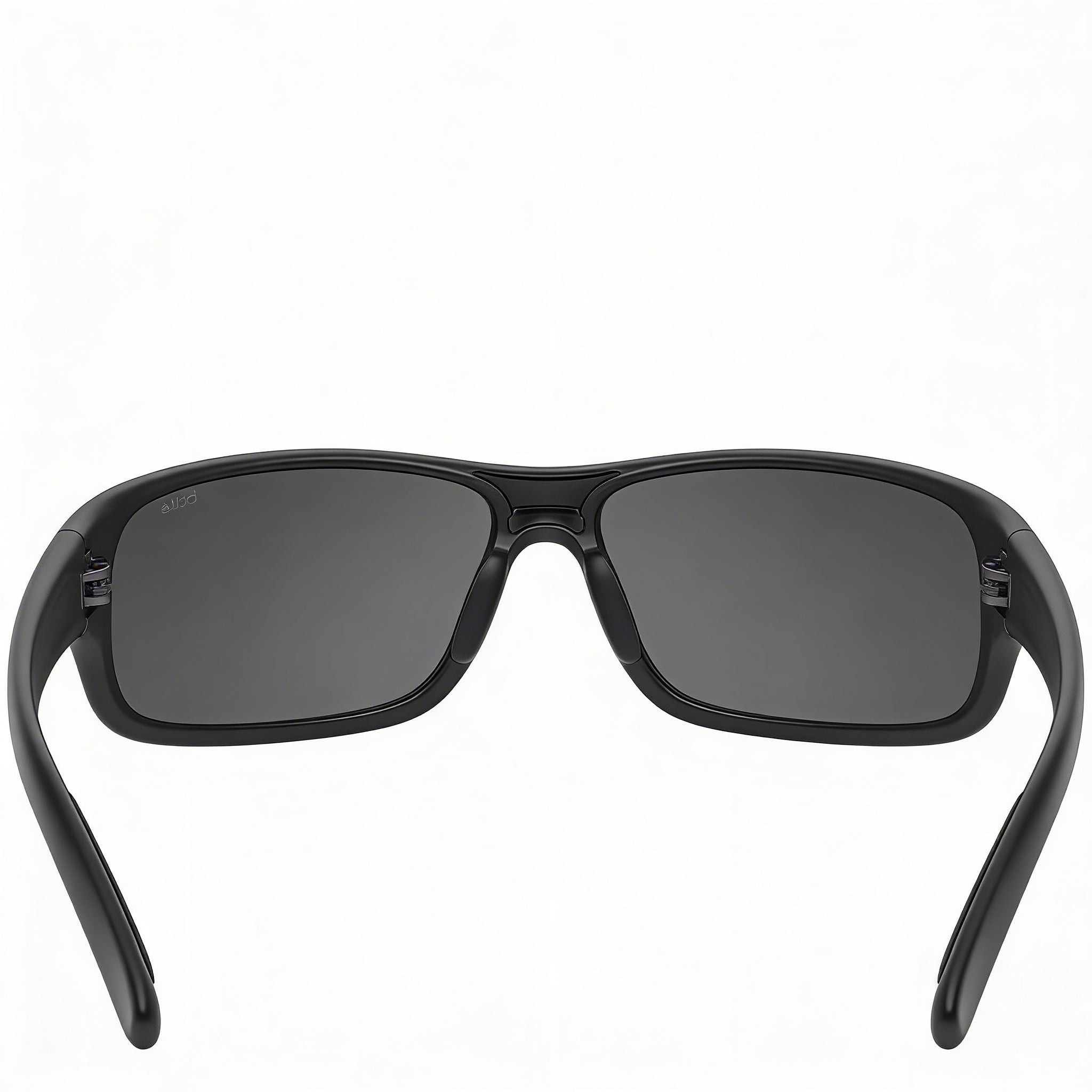 Gafas de sol modernas unisex Bollé con montura de policarbonato negro y lentes polarizadas de policarbonato TNS, 64 mm, Photo 3