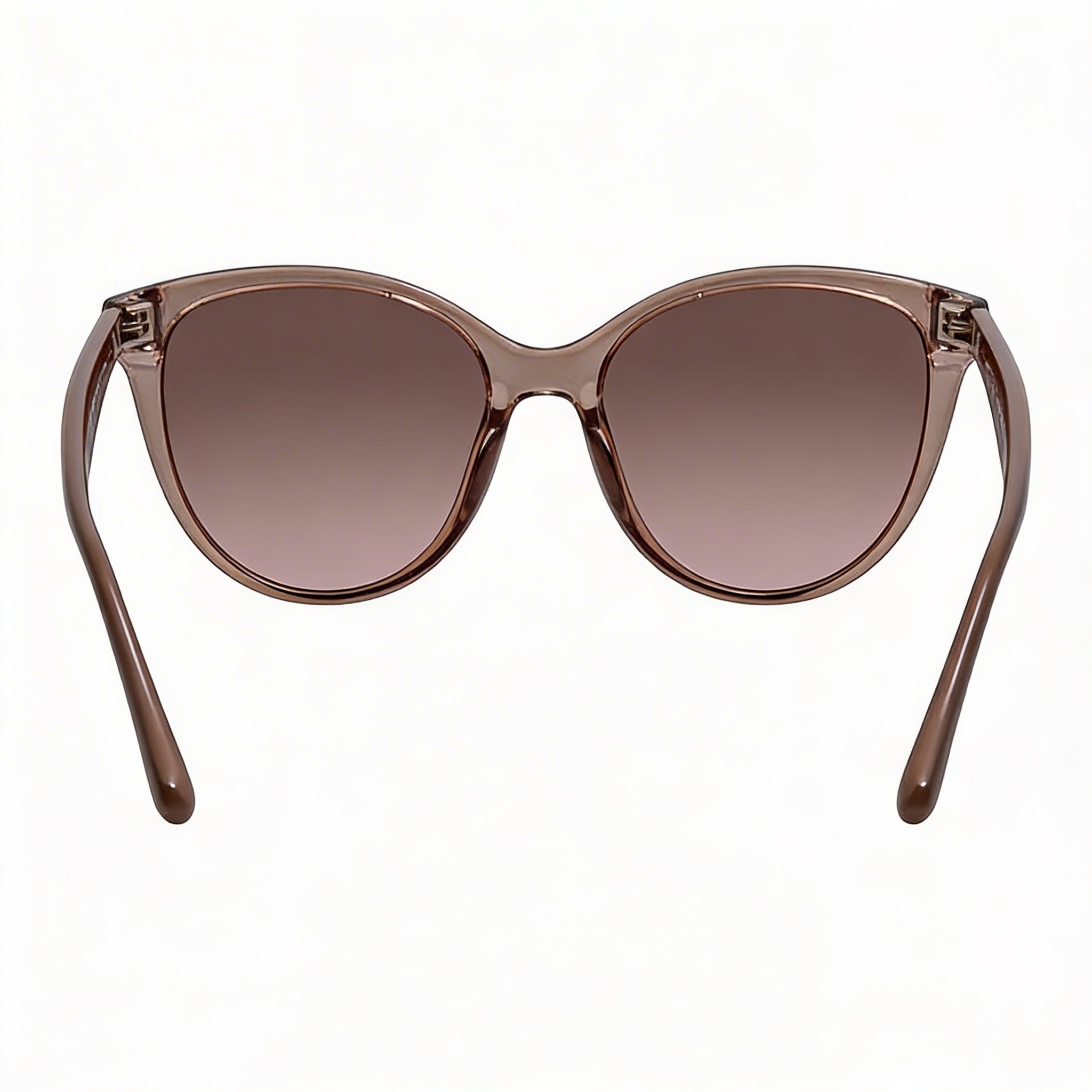 Gafas de sol ojo de gato para mujer Ferragamo, plástico beige, protección UV 54, Photo 3