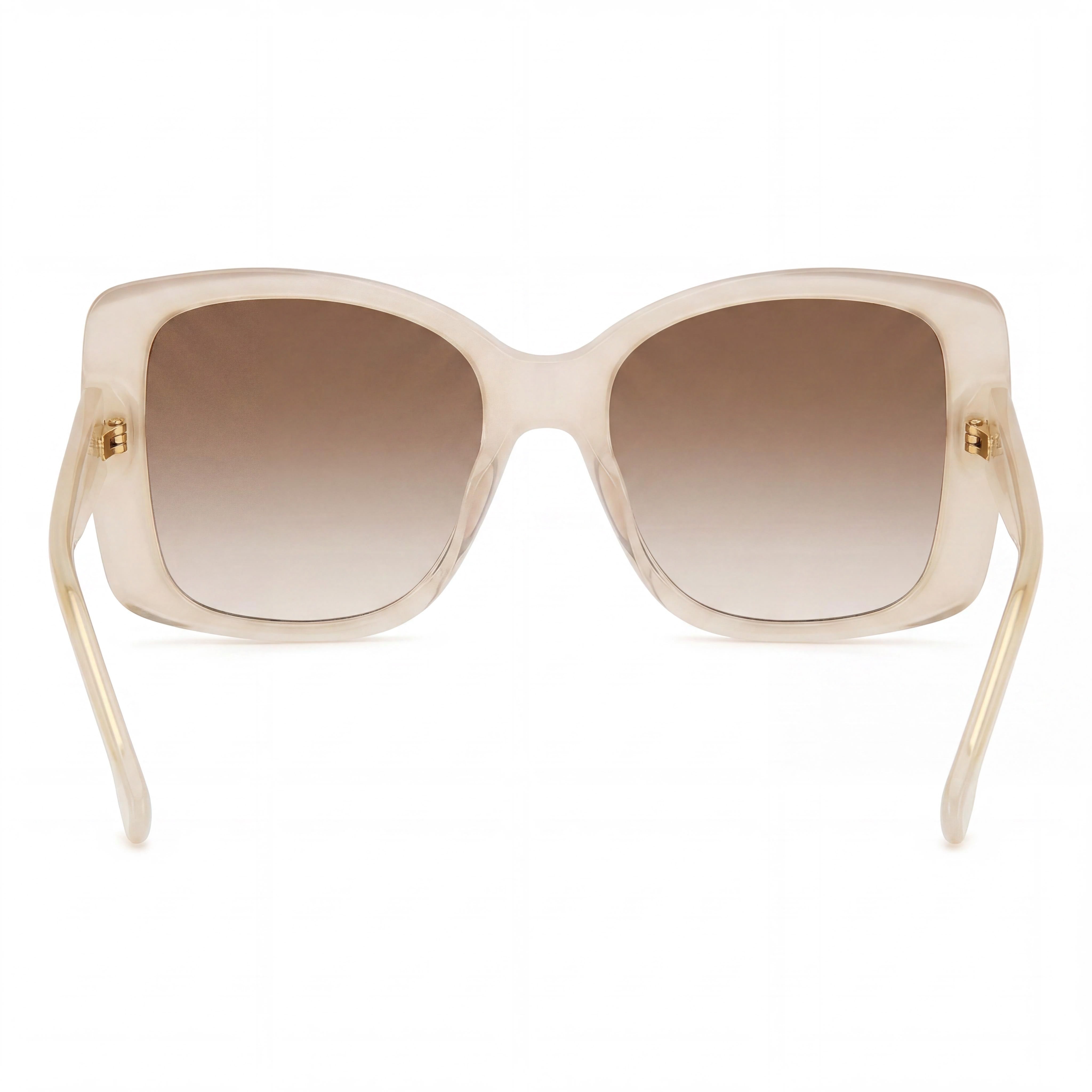 Carrera Women's Casual Ivory Plastic Frame Brown Shaded UV Protection Non-Polarized 56mm Sunglasses, Photo 4