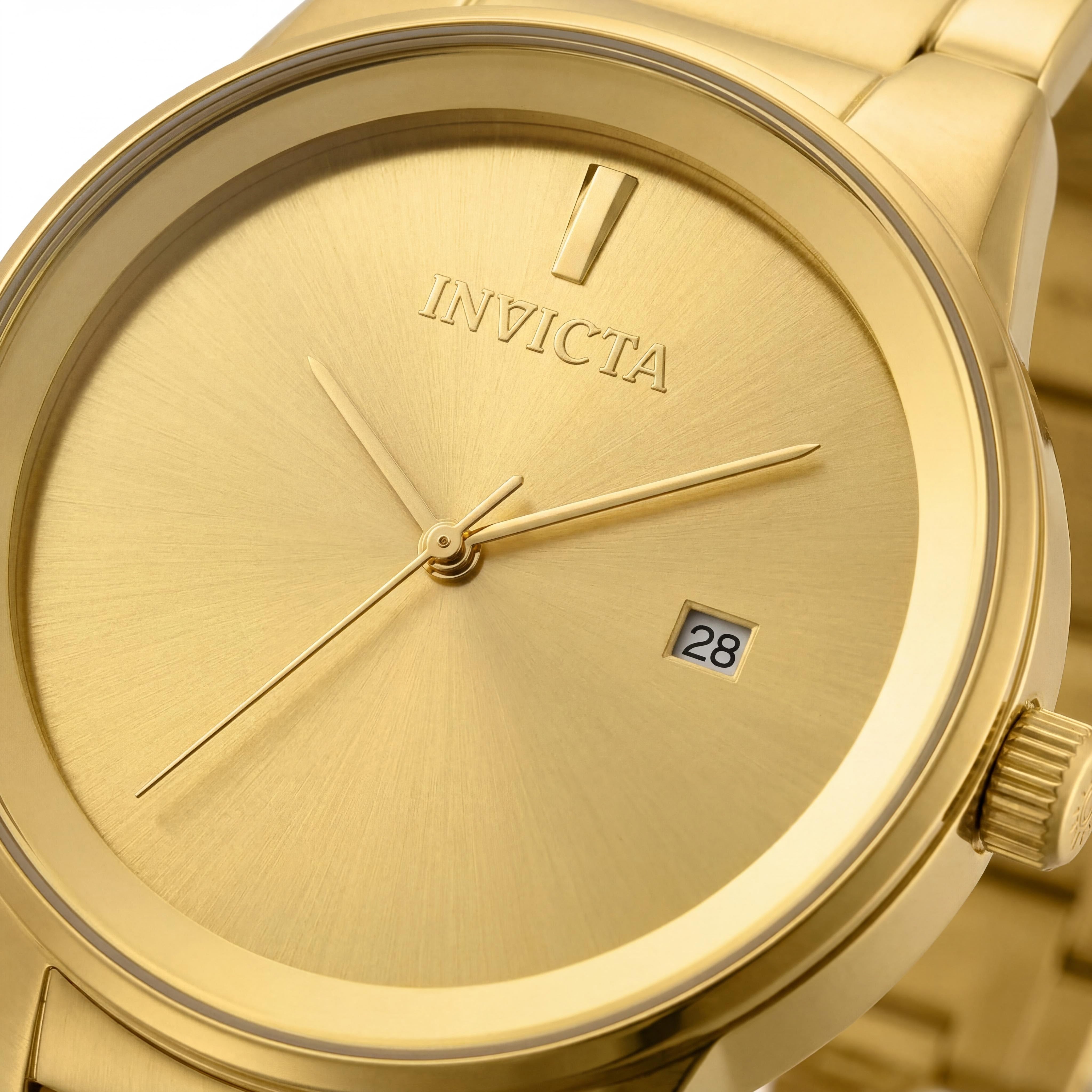 Invicta Specialty Men's Gold-tone Stainless Steel Quartz Water Resistant Watch 40mm, Photo 2