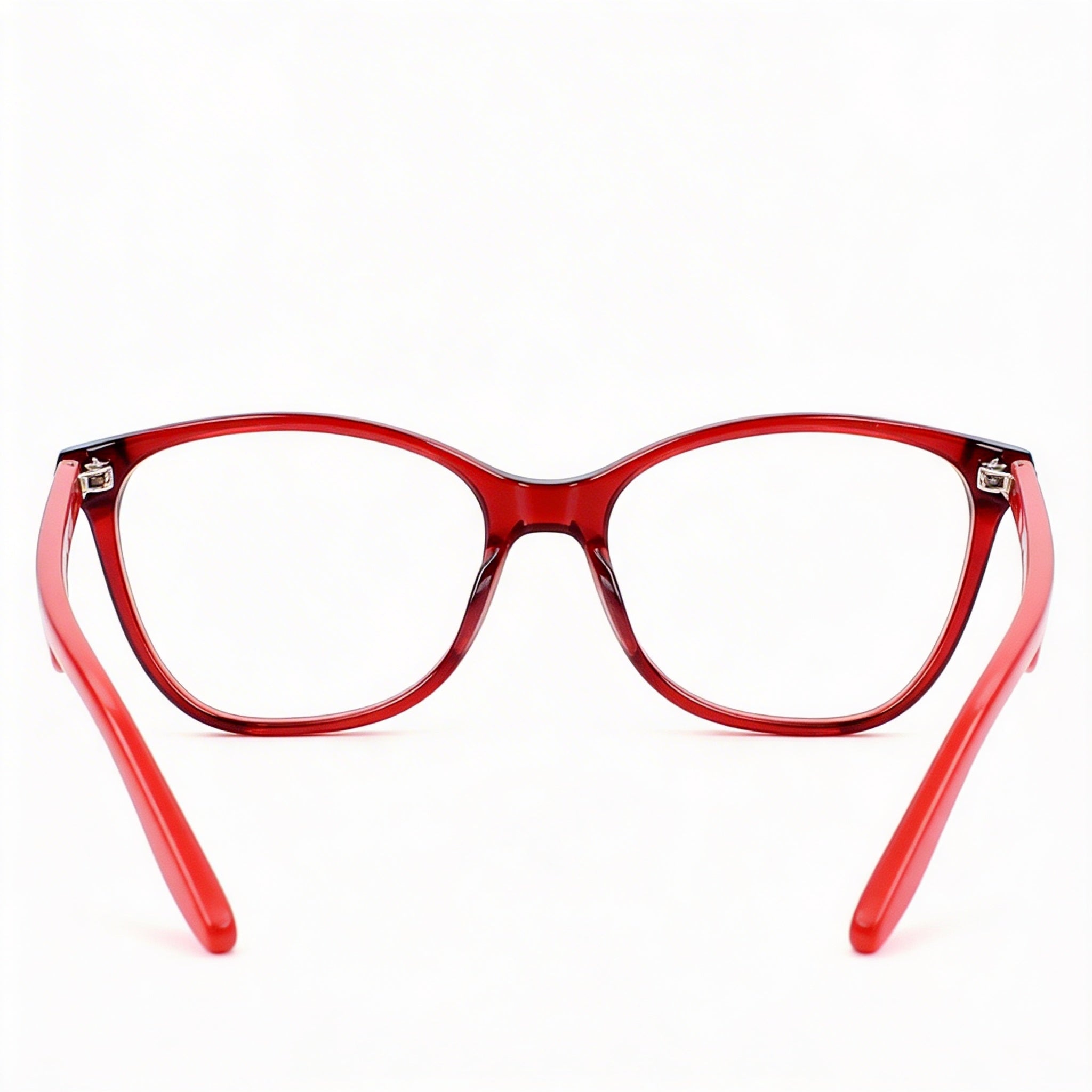 Carrera Ca 5501 Women's Burgundy Red Metallized Plastic non- Clear Lens Optical Eyeglasses 52mm, Photo 3
