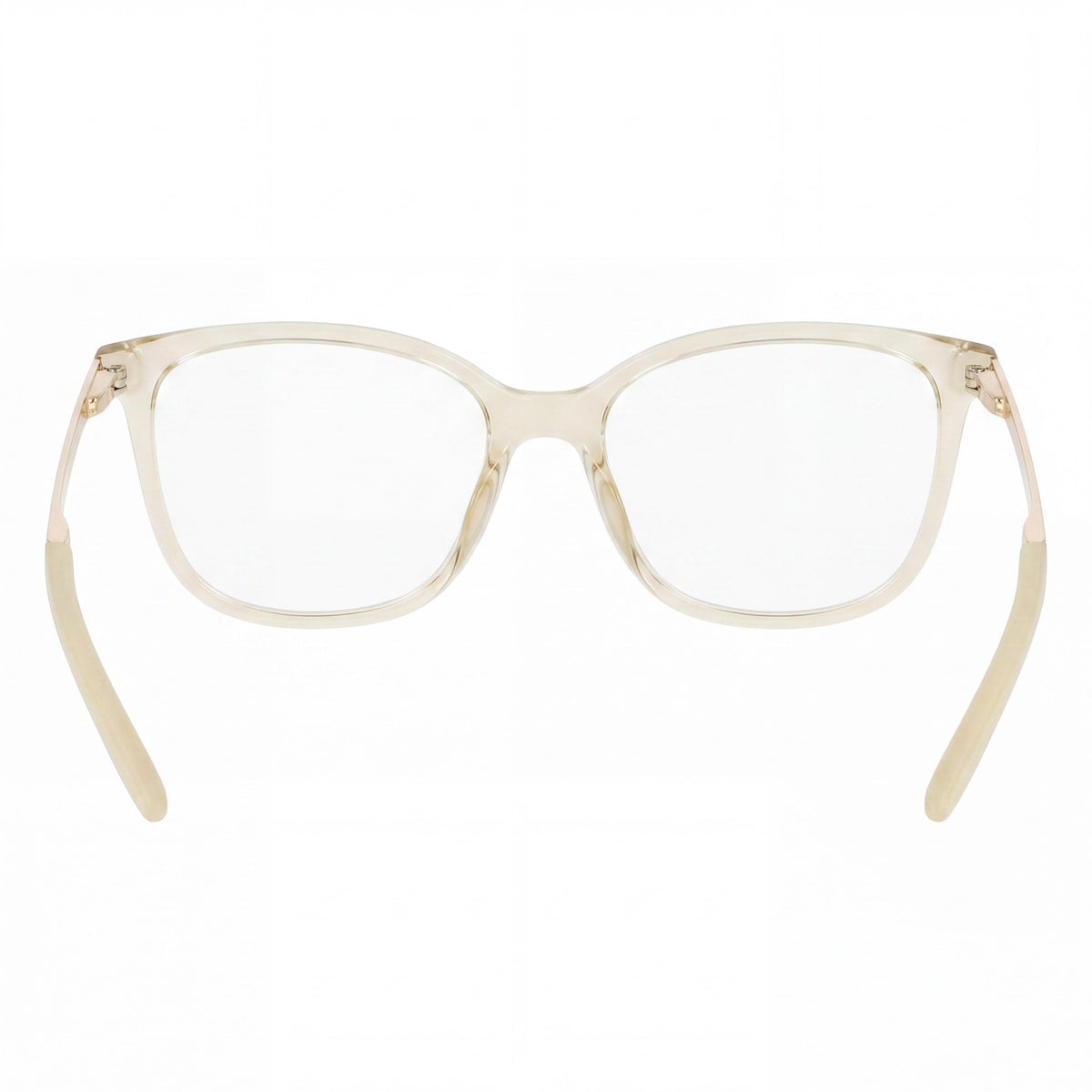 Nike Casual Women’s Optical Frames in Team Gold with Transparent Plastic Lenses, Size 54-16-140, Photo 3