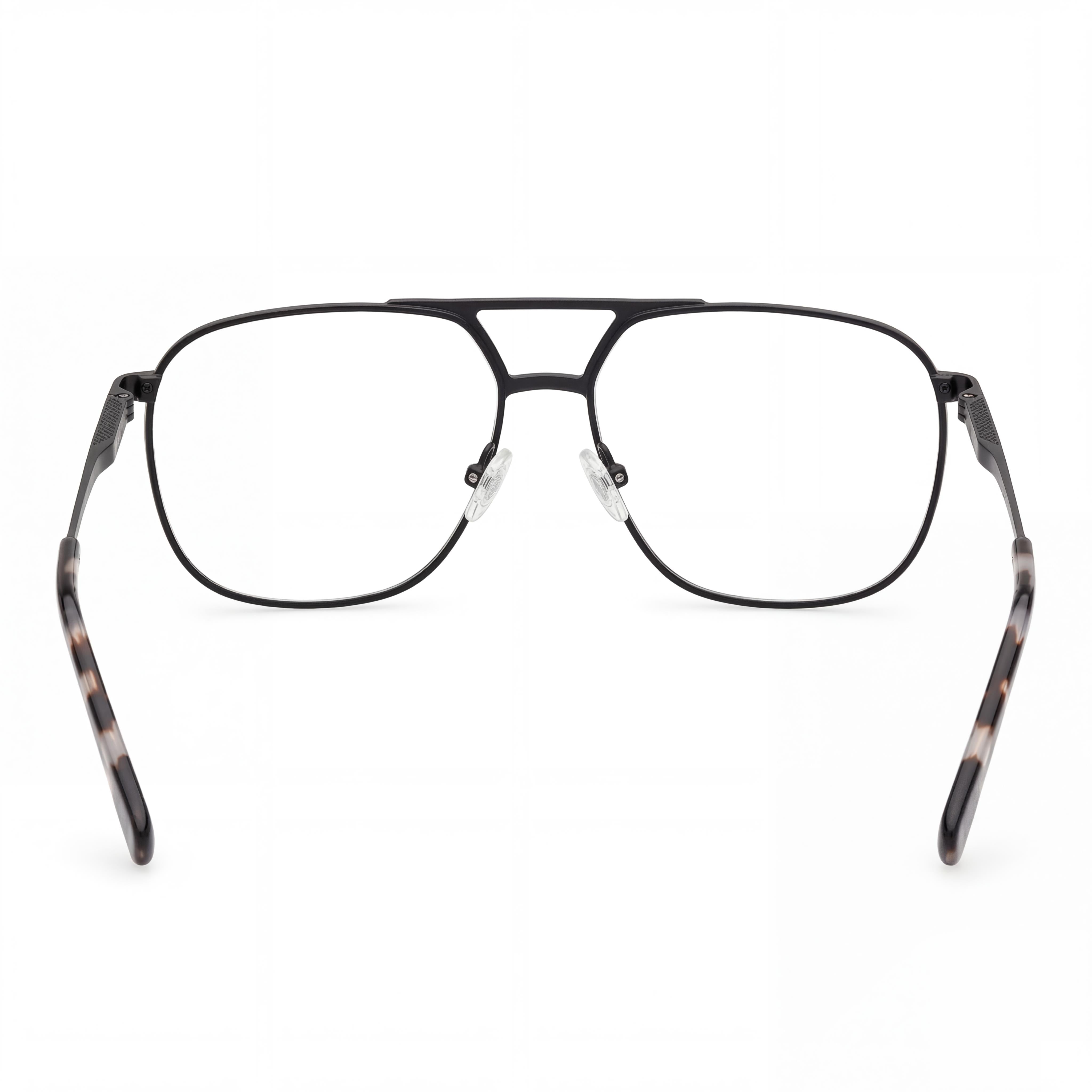 Gafas Harley-Davidson Hd50104 unisex de titanio, negro mate, verde claro, habana, tamaño 60-14-145, Photo 3