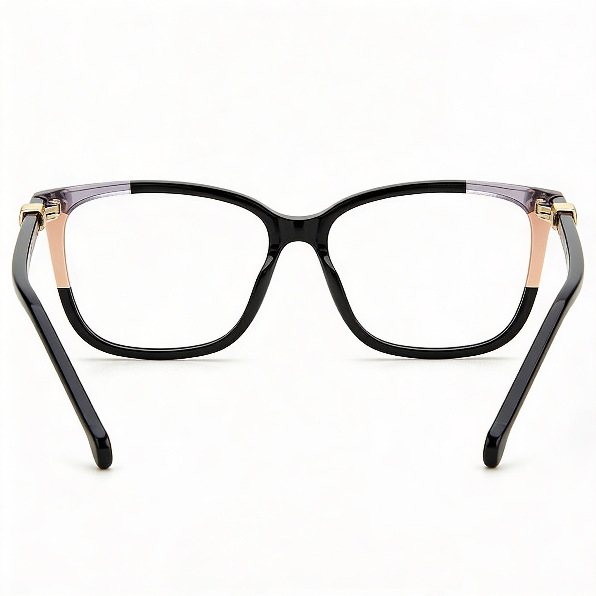 Carolina Herrera CH 0055 Women's Acetate Frame Polarized Black Nude Polycarbonate Lens Sunglasses with Case 54mm, Photo 4