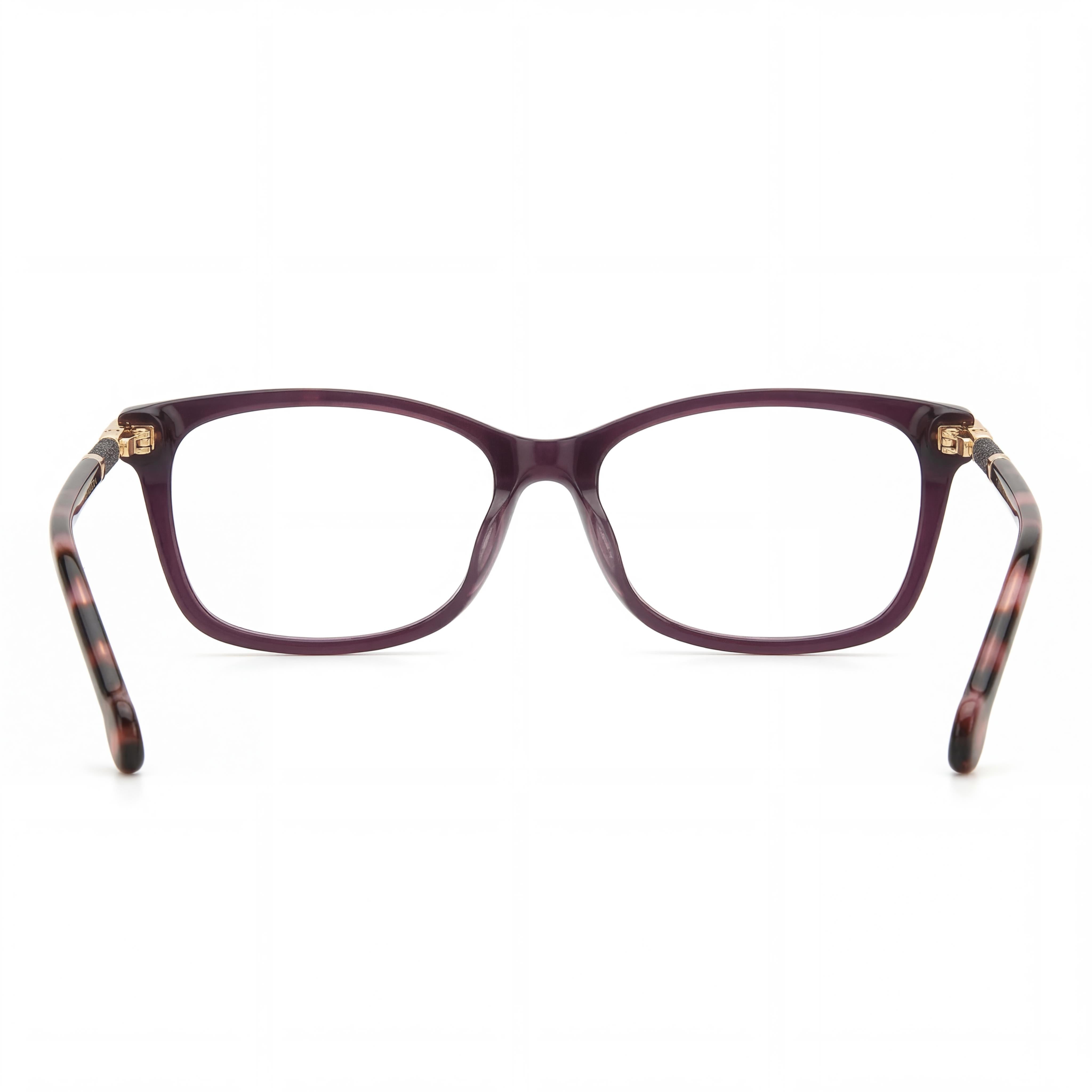 Carolina Herrera HER 0198 Women's Classic Style Violet Havana Plastic Frame Non-Polarized Eyewear 53mm, Photo 4