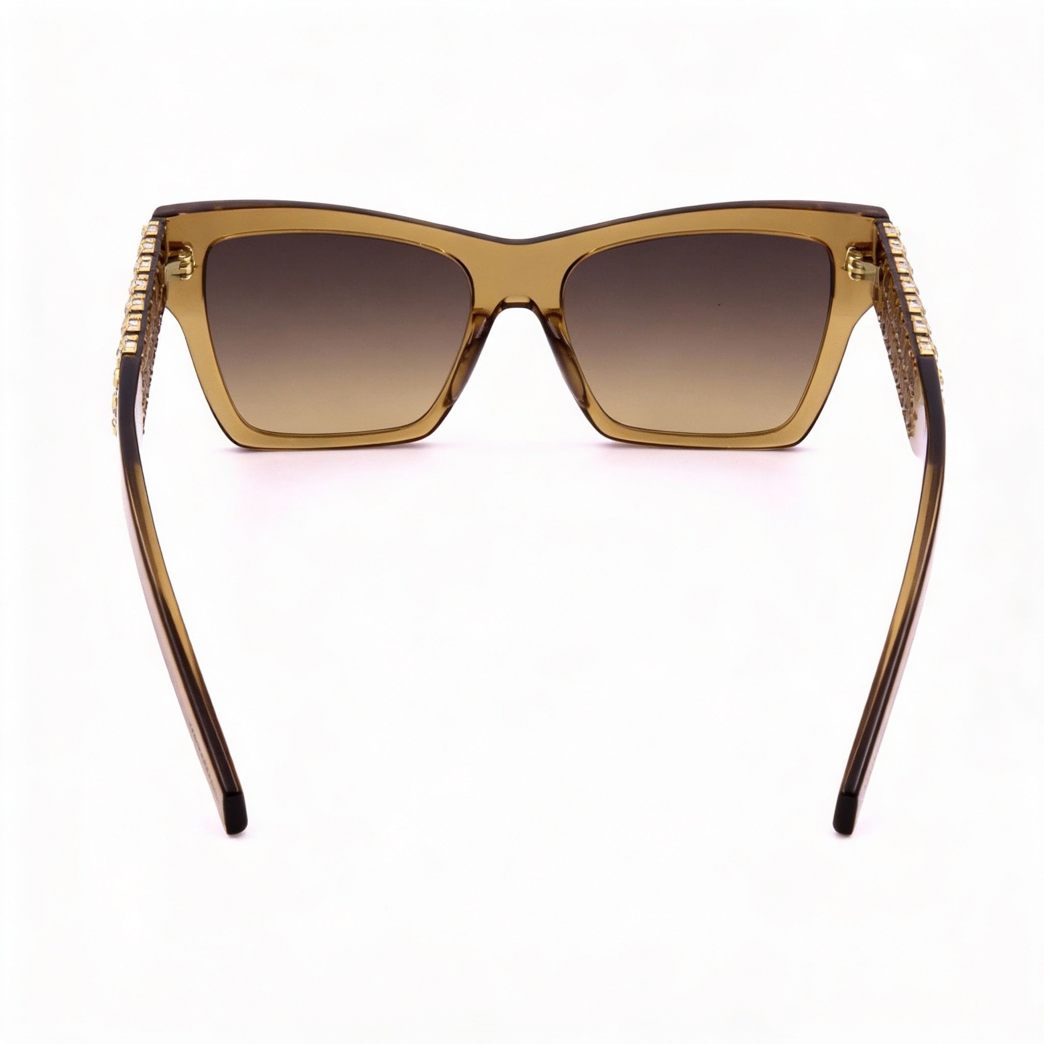 Givenchy Casual Women's Acetate Frame Sunglasses Shiny Beige Smoke Lens UV 400 54mm, Photo 4