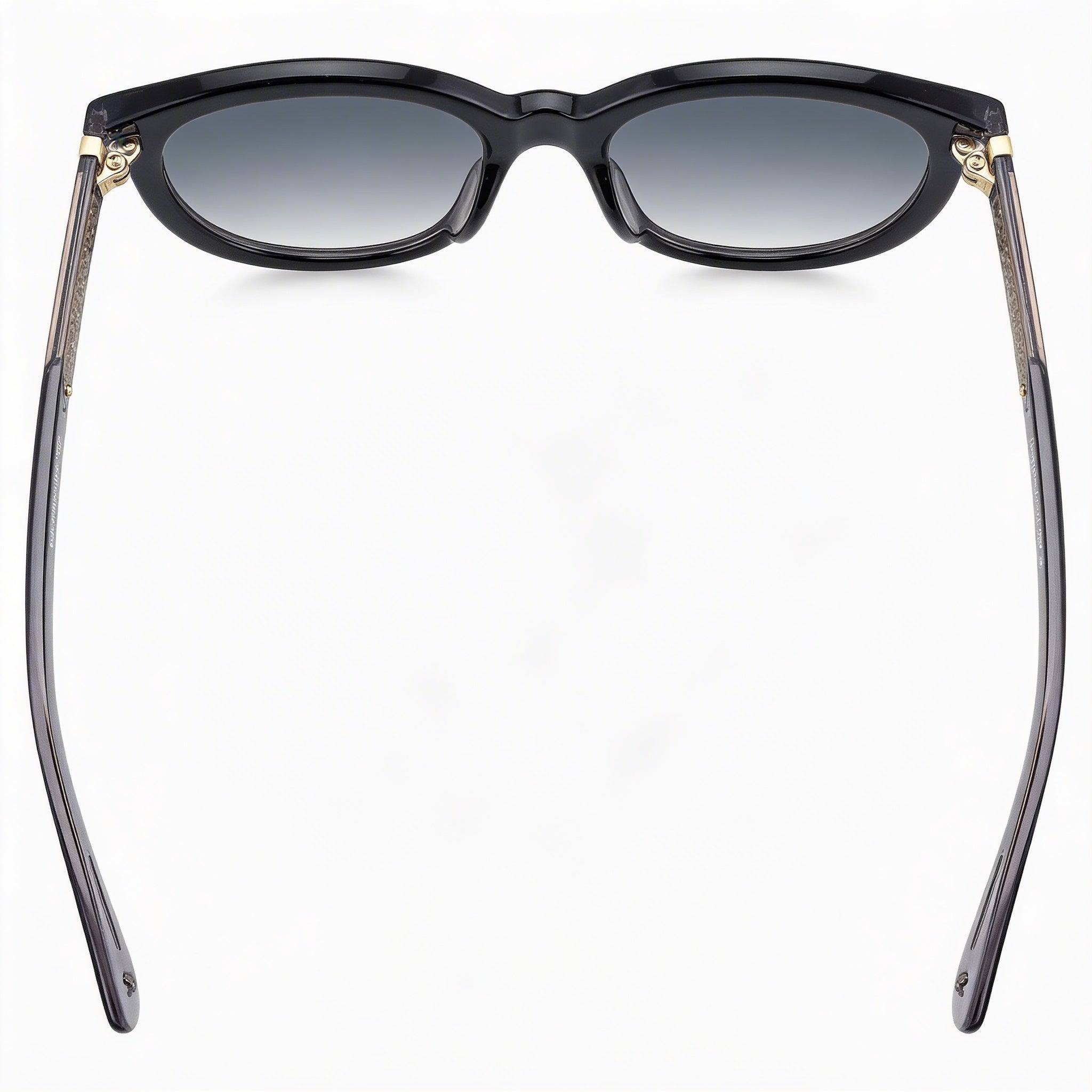 Gafas de sol cuadradas de acetato negro con protección UV y cristales oscuros degradados Lillian/G/S de Kate Spade New York para mujer 53mm, Photo 4