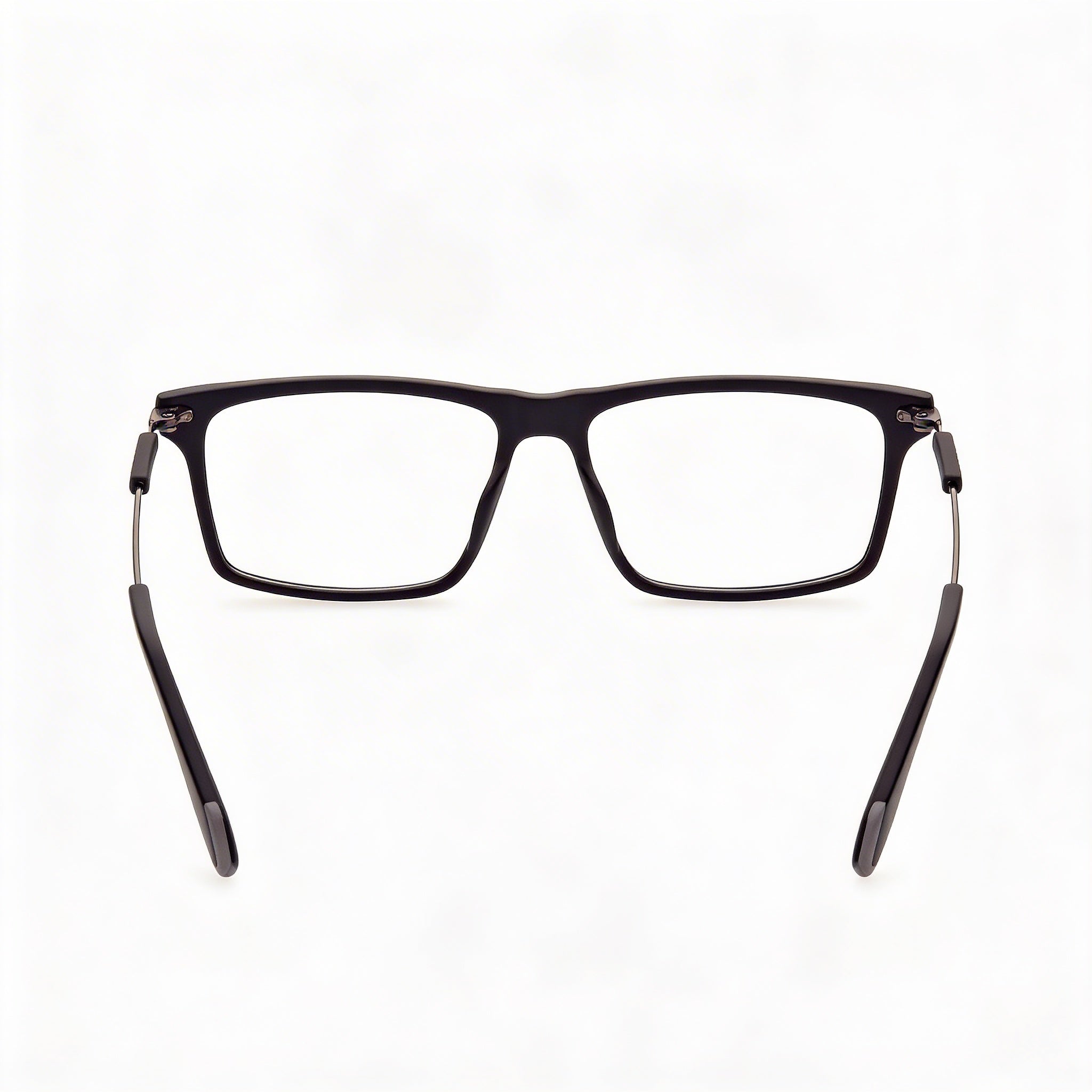adidas Casual Men's Eyeglasses, Matte Black Plastic Frame, Non- Polycarbonate Lenses, Size 54-15-145, Photo 2