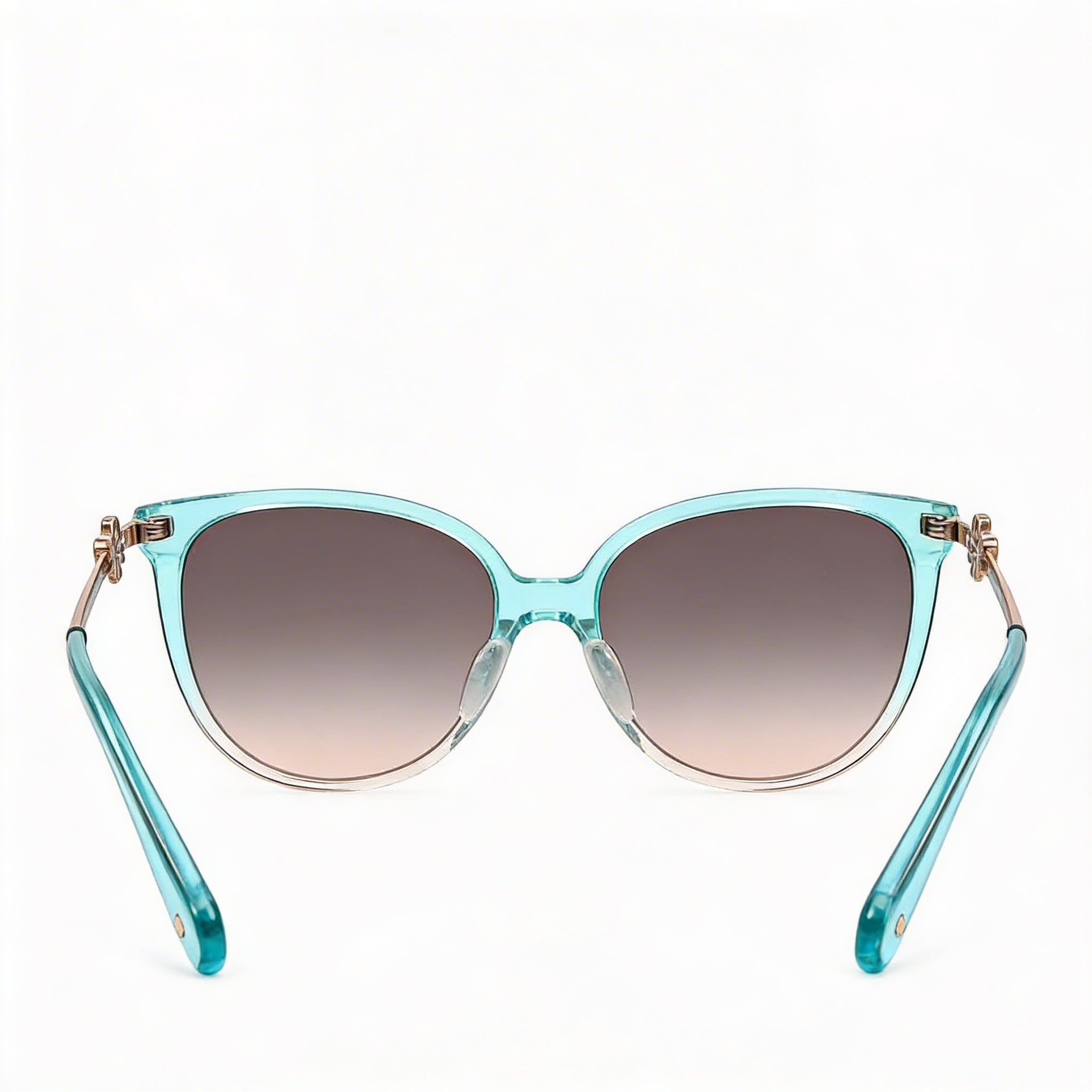 Kate Spade New York Kristina Gafas de Sol Redondas/Ovaladas de Acetato UV para Mujer Degradado Gris Marrón / Fucsia Gris 54mm, Photo 3