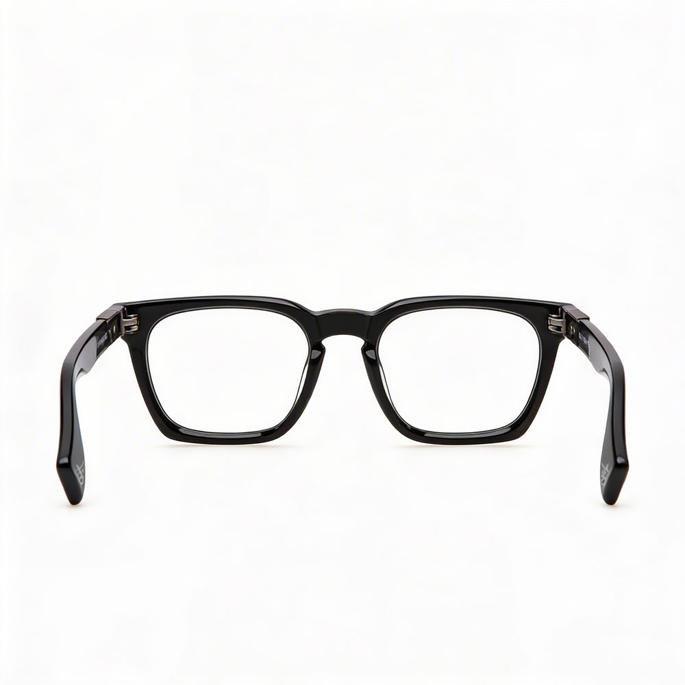 Gafas Police Vpln64 para hombre con montura negra brillante - Ancho de lente: 53 mm, puente: 22 mm, patilla: 145 mm