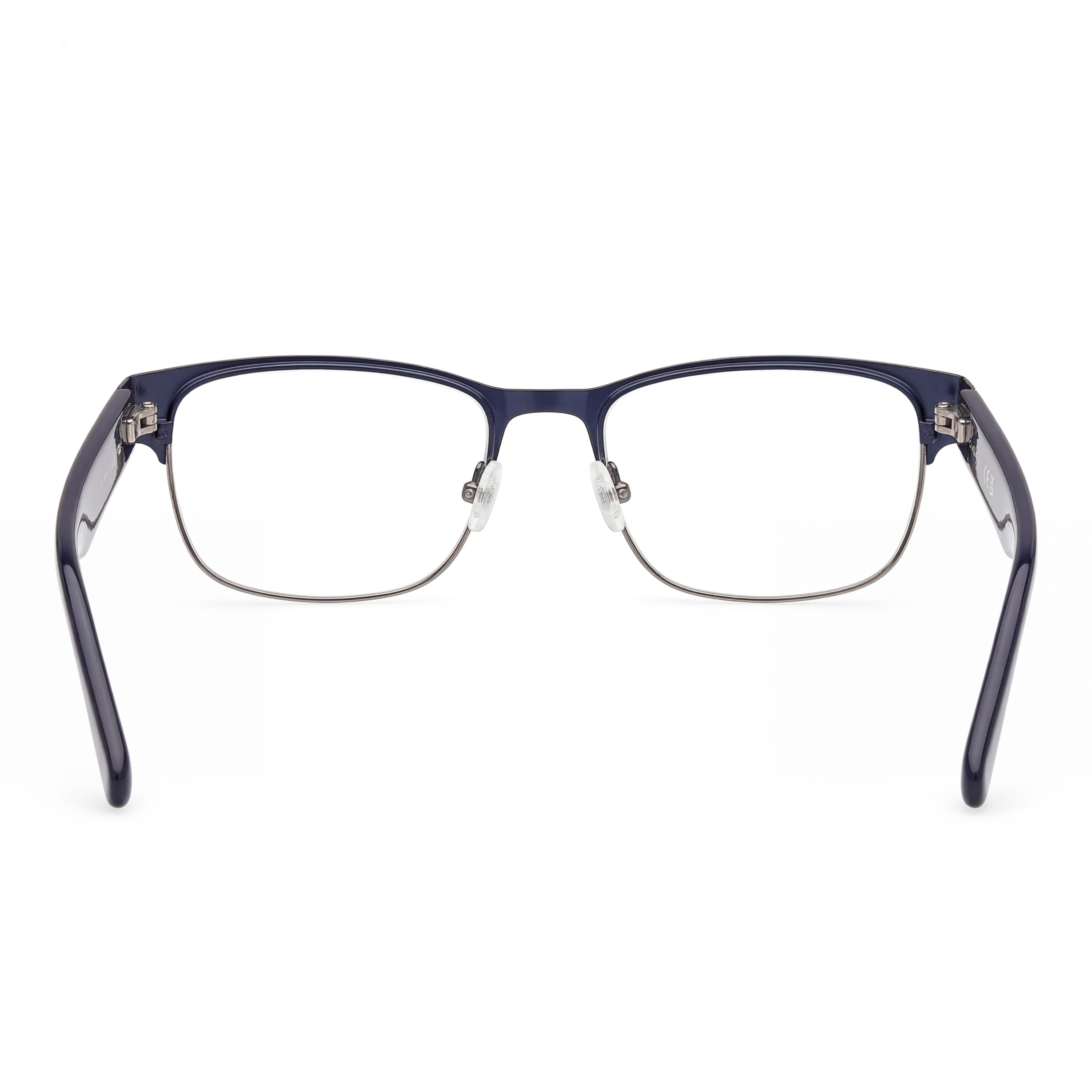 Gafas Ópticas GANT Trendy Unisex, Montura Metálica Azul Brillante, Lentes Multicolor, Ancho de Lente 52mm, Photo 3