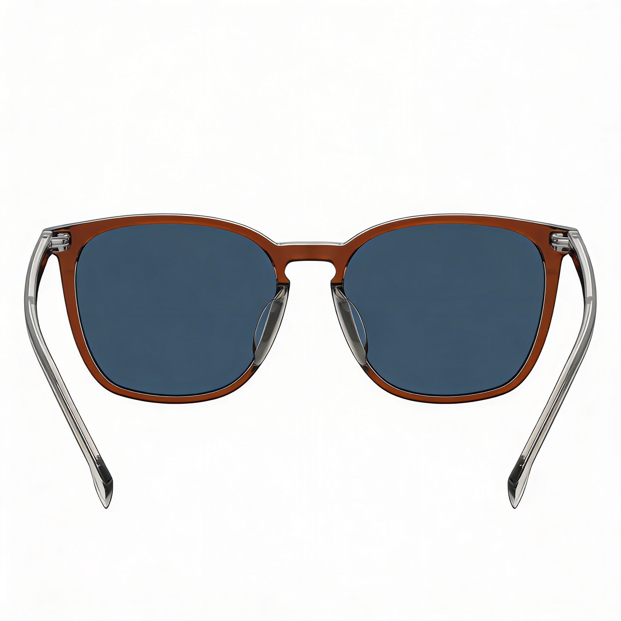 Gafas de sol Hugo Boss 1668/F/Sk para hombre, acetato marrón, lentes azules, 56 mm, no polarizadas, 100 % protección UV, Photo 3
