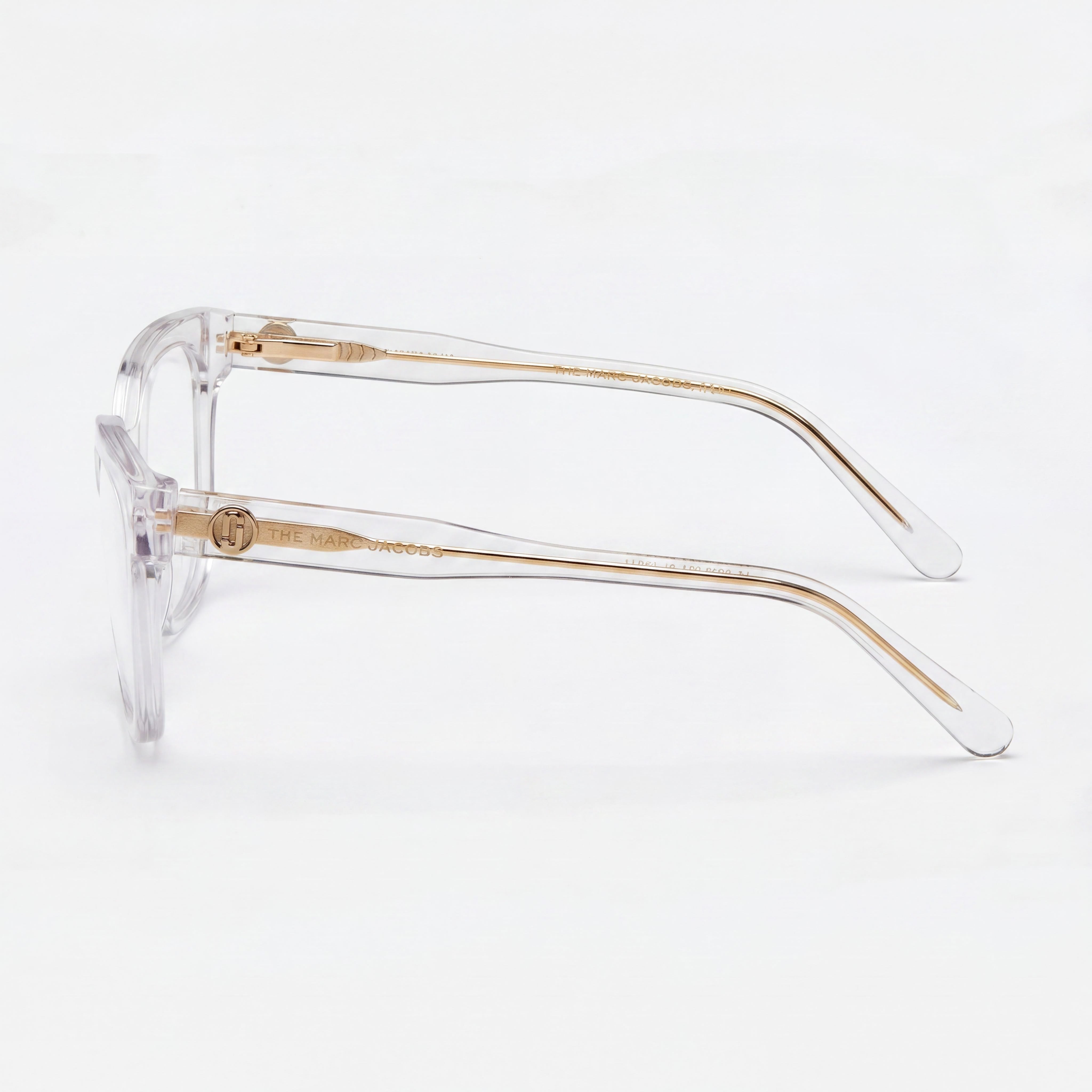 Marc Jacobs Modern Women's Crystal Acetate Frame Eyewear, 52mm Lens, 19mm Bridge, 140mm Temple, Photo 2