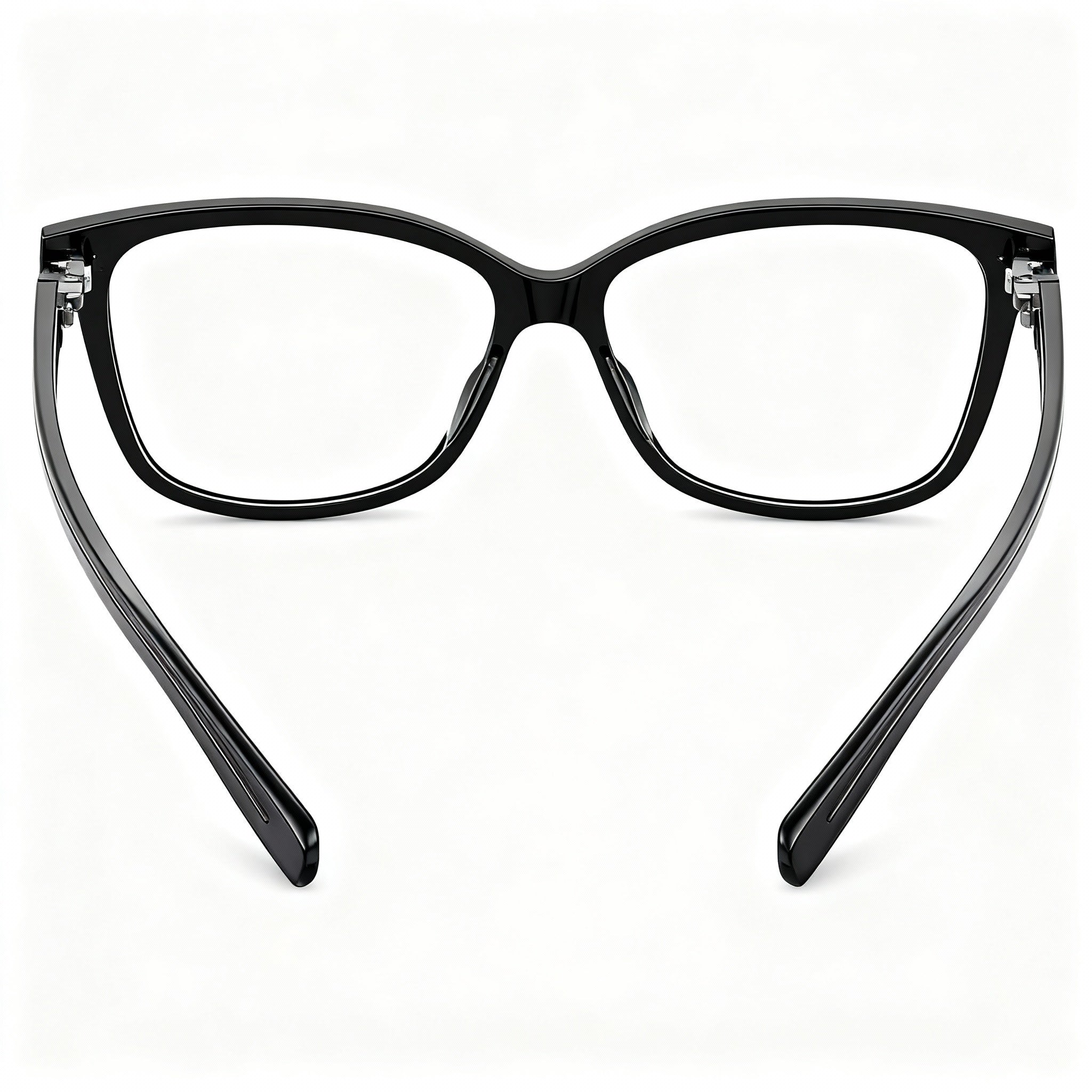 Moschino New Essentials MOL546 Women's Black Acetate Square Optical Glasses 57mm, Photo 4