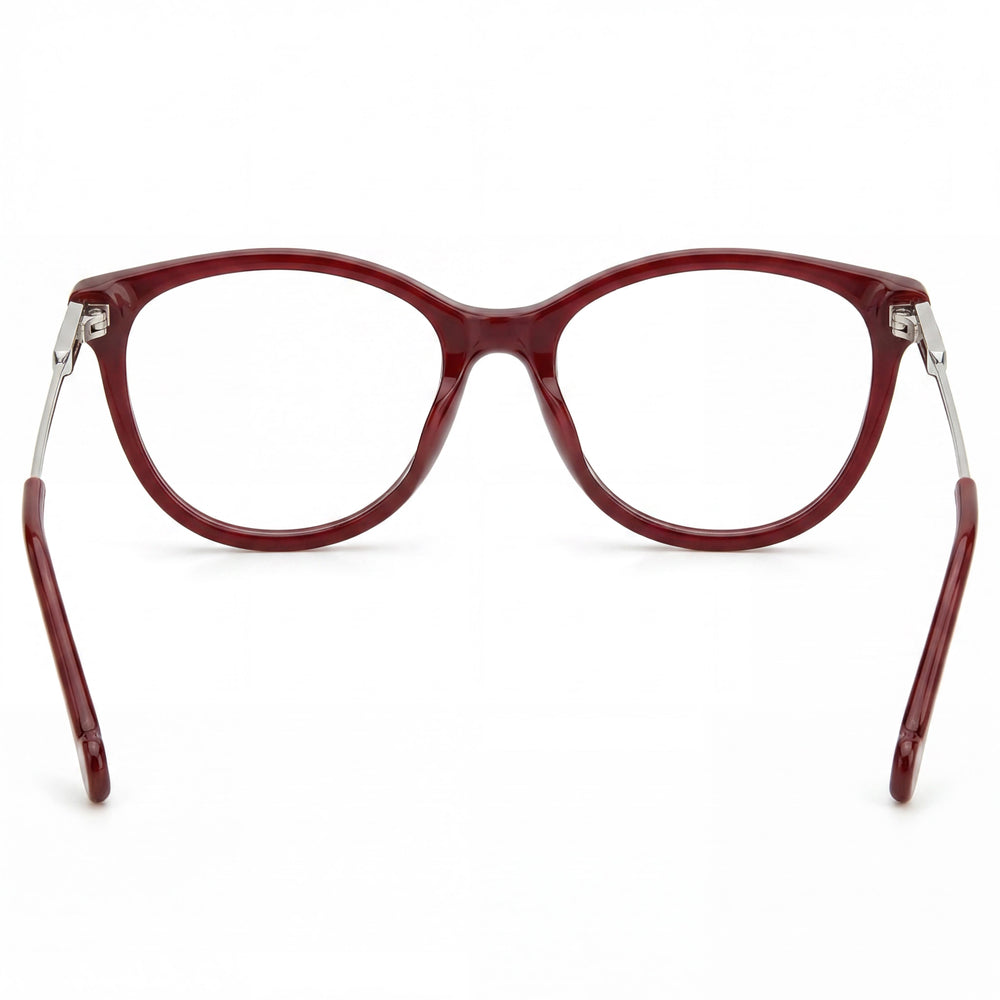 Carolina Herrera Modern Women's Burgundy Acetate Non- Eyeglasses 53mm