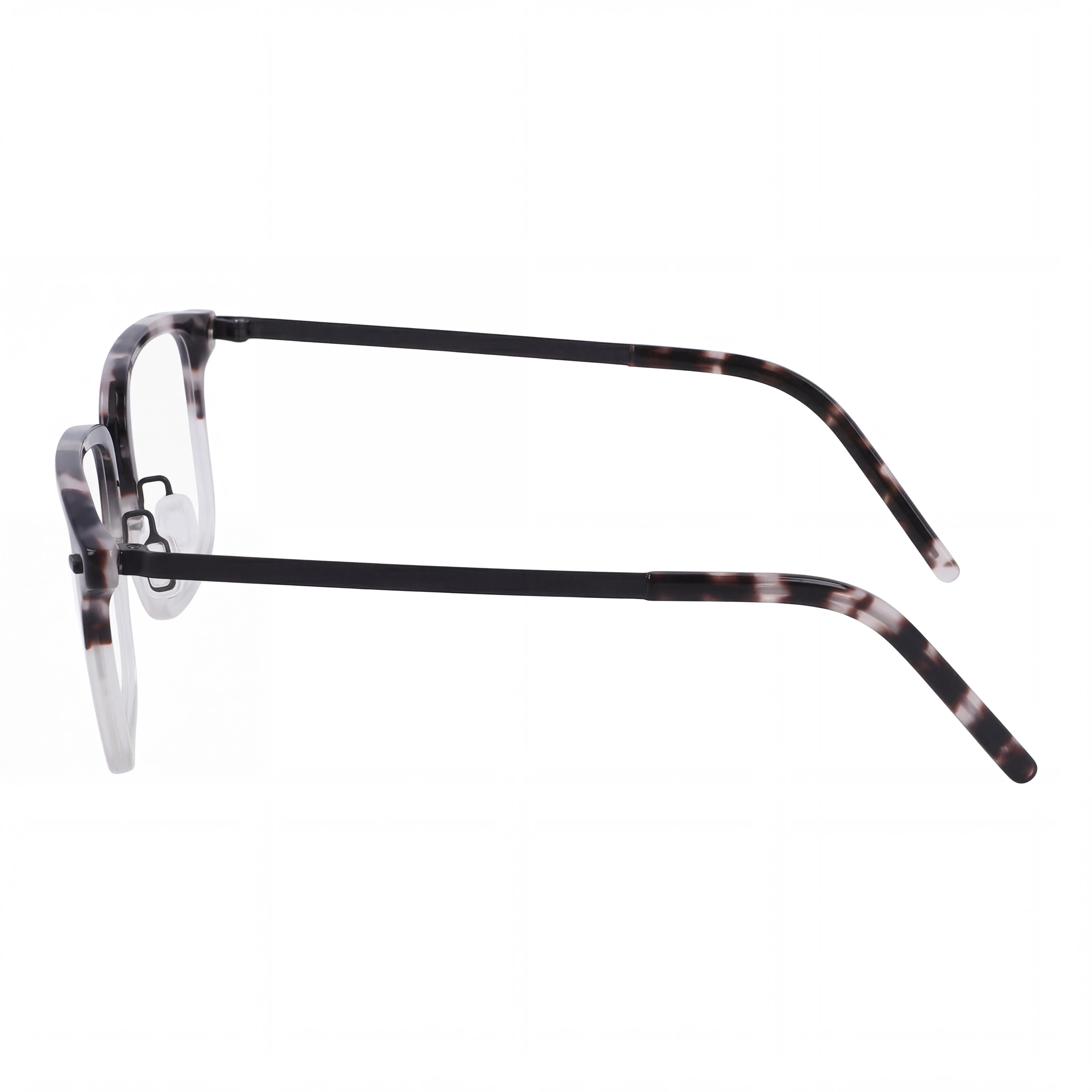 Gafas Flexon B2037 para mujer con montura metálica color oliva brillante y lente de 55 mm de ancho, Photo 2