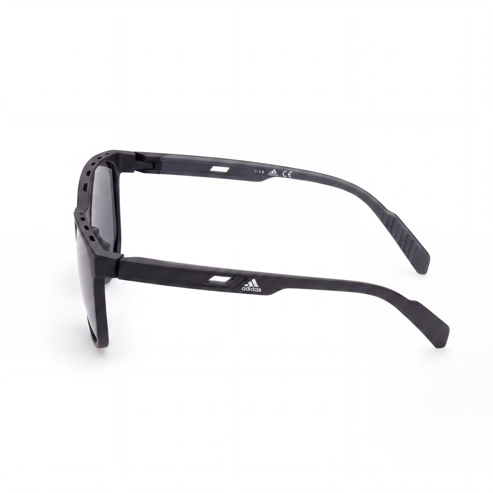 adidas Classic Unisex Black Plastic UV Protected Non-Polarized Sunglasses 55mm