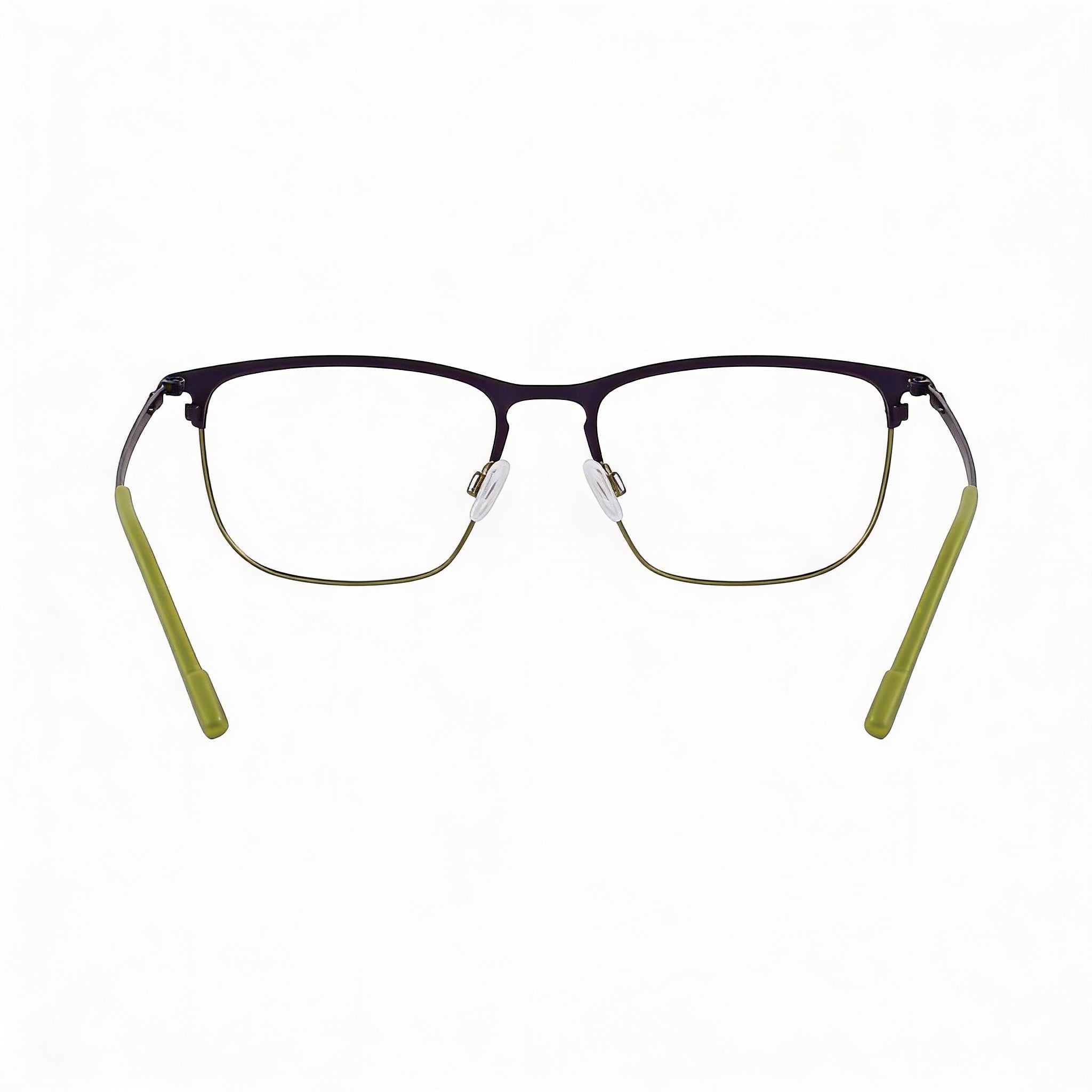 Flexon E1148 Unisex Eyeglasses Featuring an Acetate Frame in Matte Navy Olive Color, Lens Width 53, Photo 4
