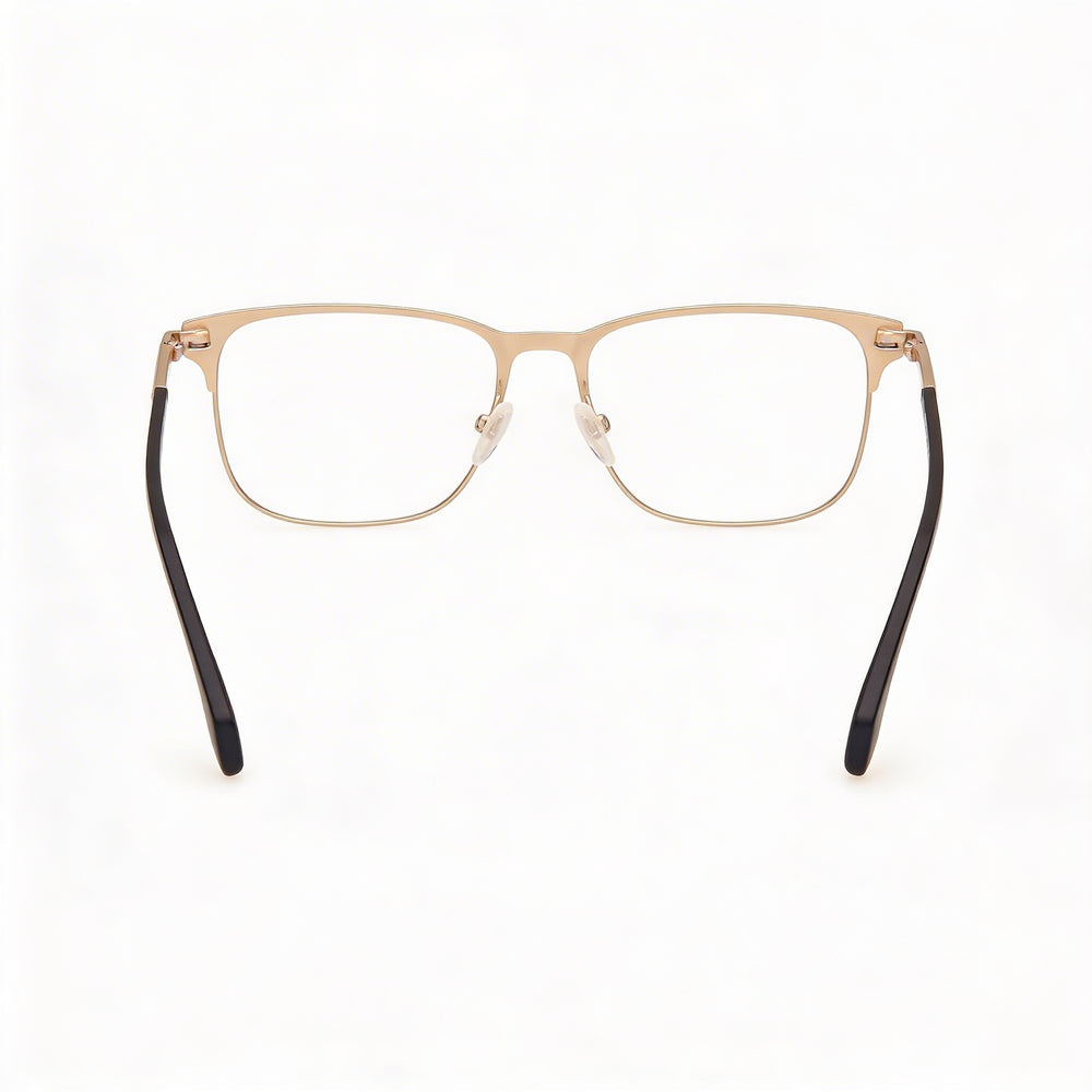 Gafas de mujer Marcolin con montura de metal oro pálido y cristales compuestos multicolores