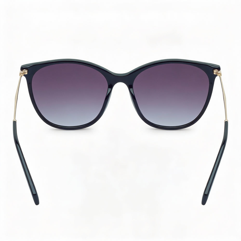 Levi's Lv 5006/S Women's Eco PMMA Non-Polarized UV Protected Dark Grey Sunglasses Black Grey Shaded 55mm