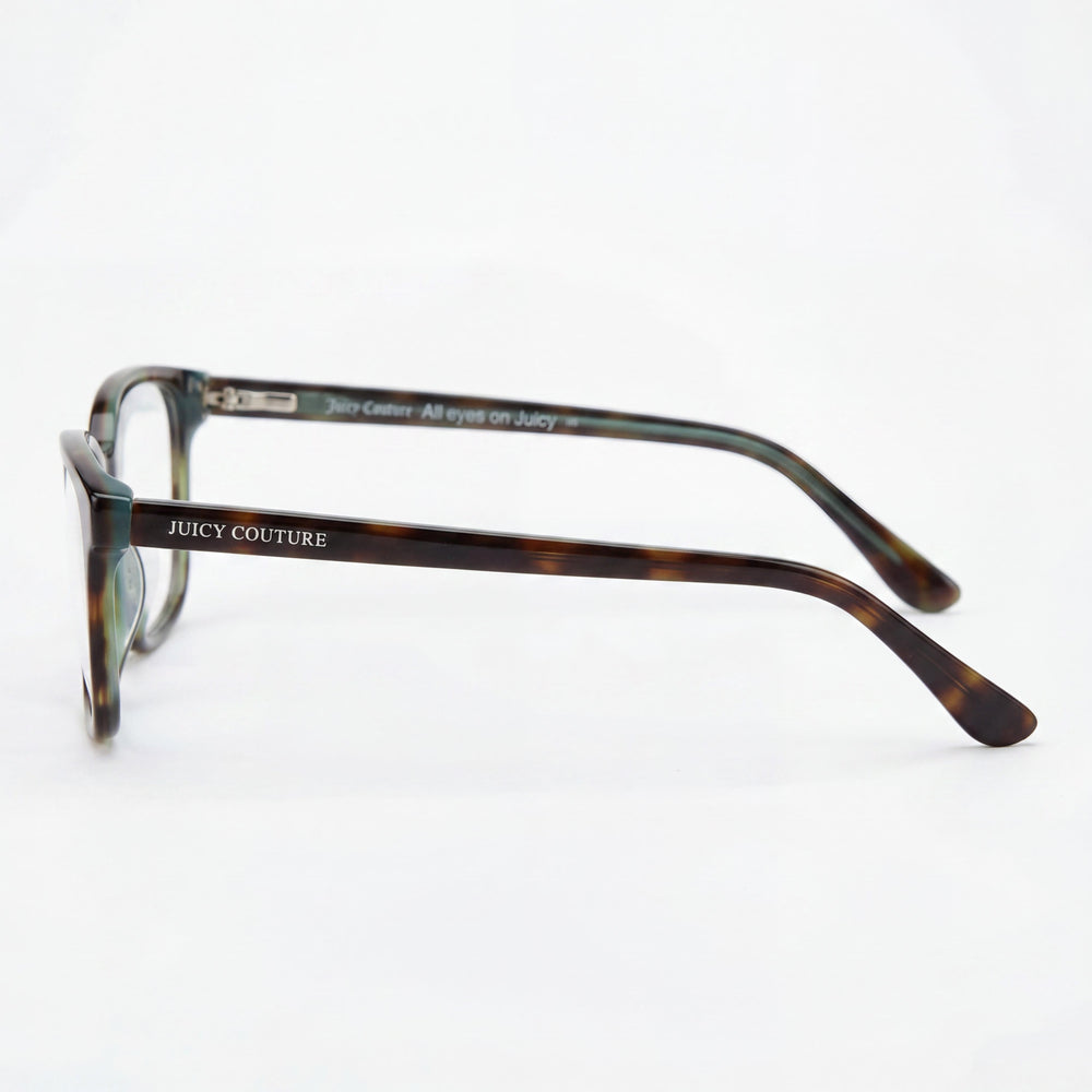 Gafas Juicy Couture Modern Havana para mujer, montura completa de acetato, lentes cuadradas de policarbonato - 53 mm
