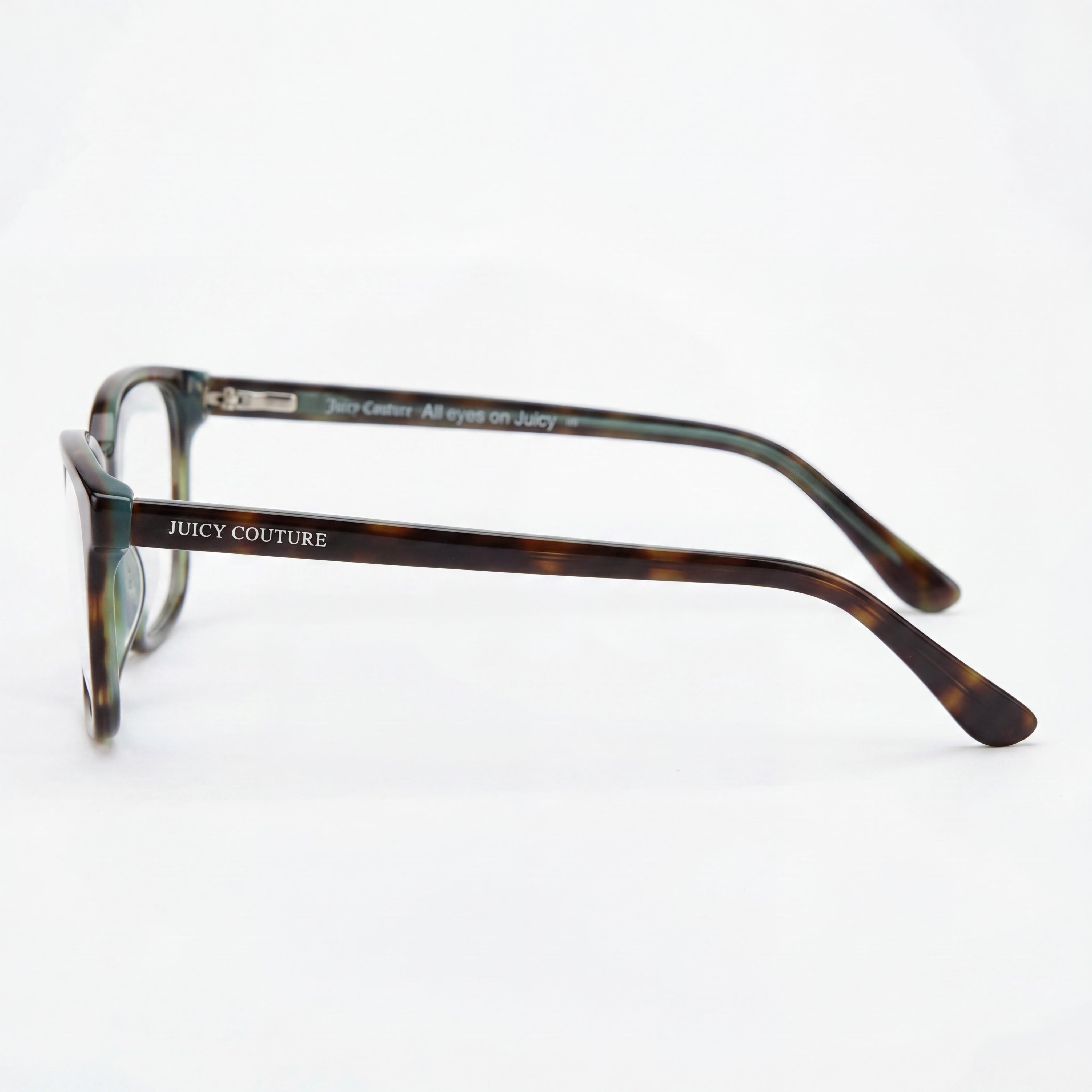 Gafas Juicy Couture Modern Havana para mujer, montura completa de acetato, lentes cuadradas de policarbonato - 53 mm, Photo 2