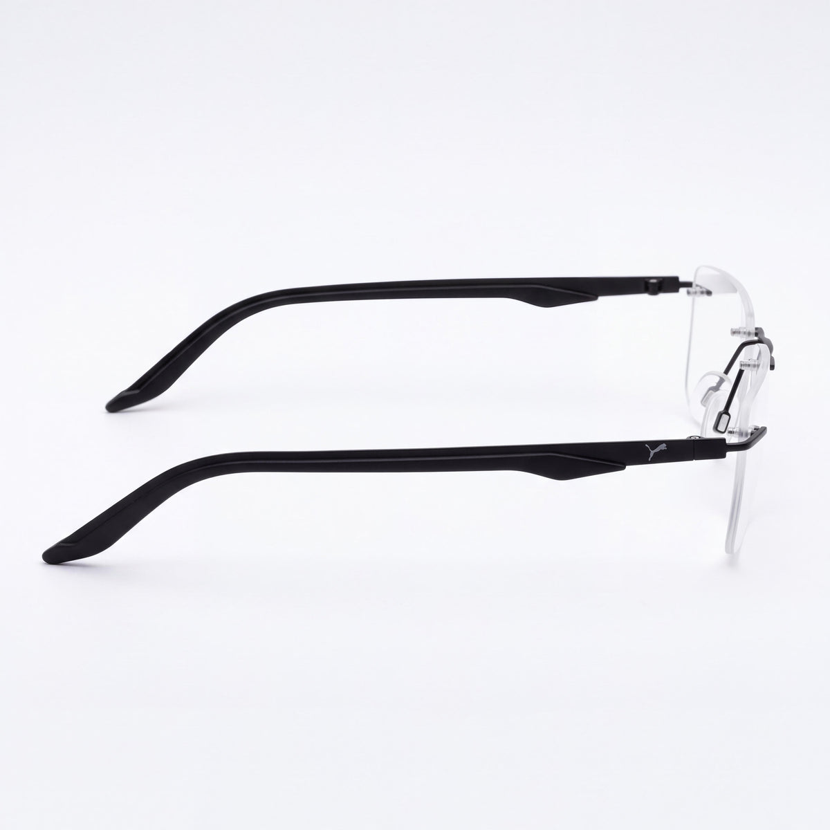 PUMA Pu0455o Unisex Black Transparent Stainless Steel Optical Eyewear with Multicoloured Lenses 16-130, Photo 3