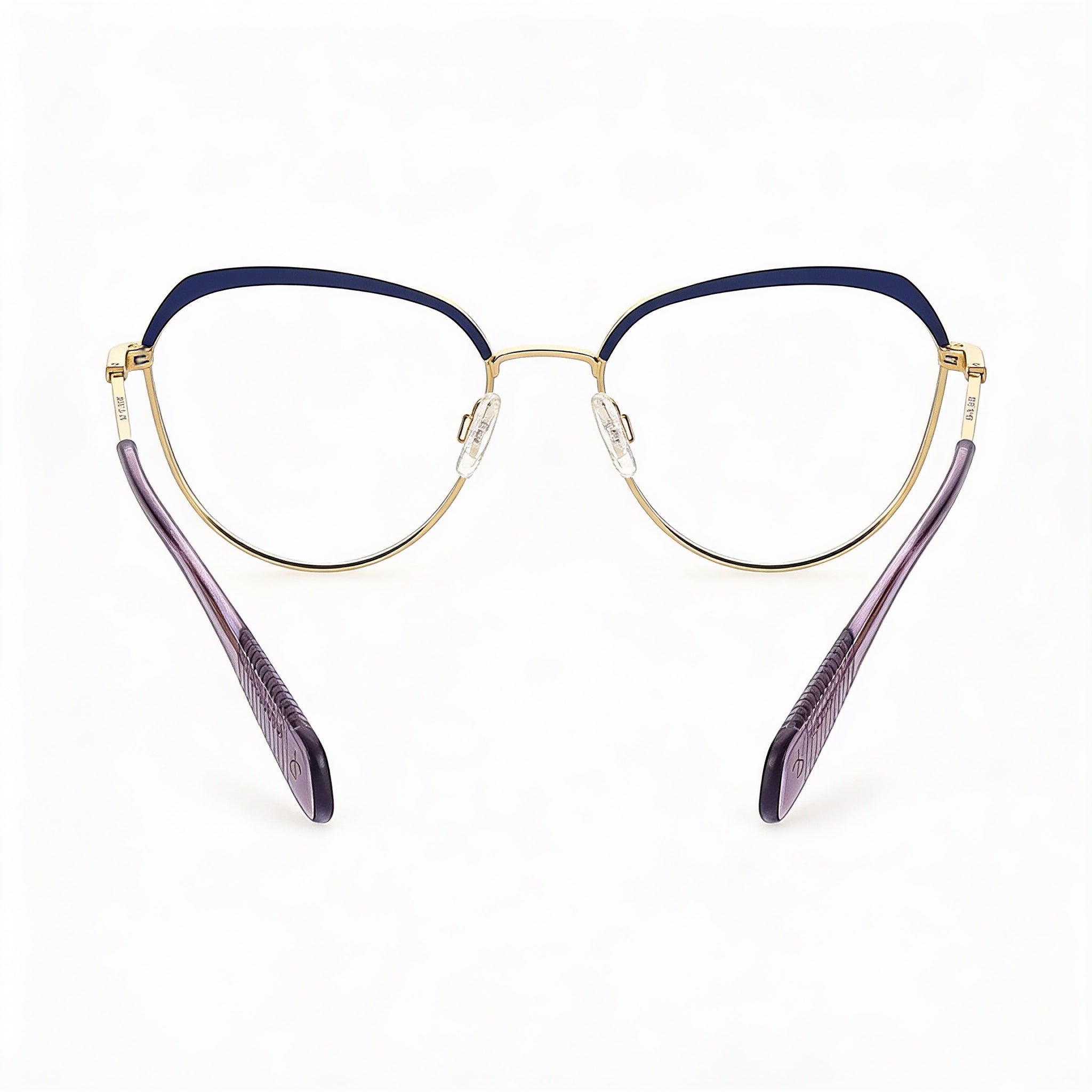 Rag & Bone Rnb3030/G Women's Blue Gold Metal Sunglasses 52mm, Photo 3
