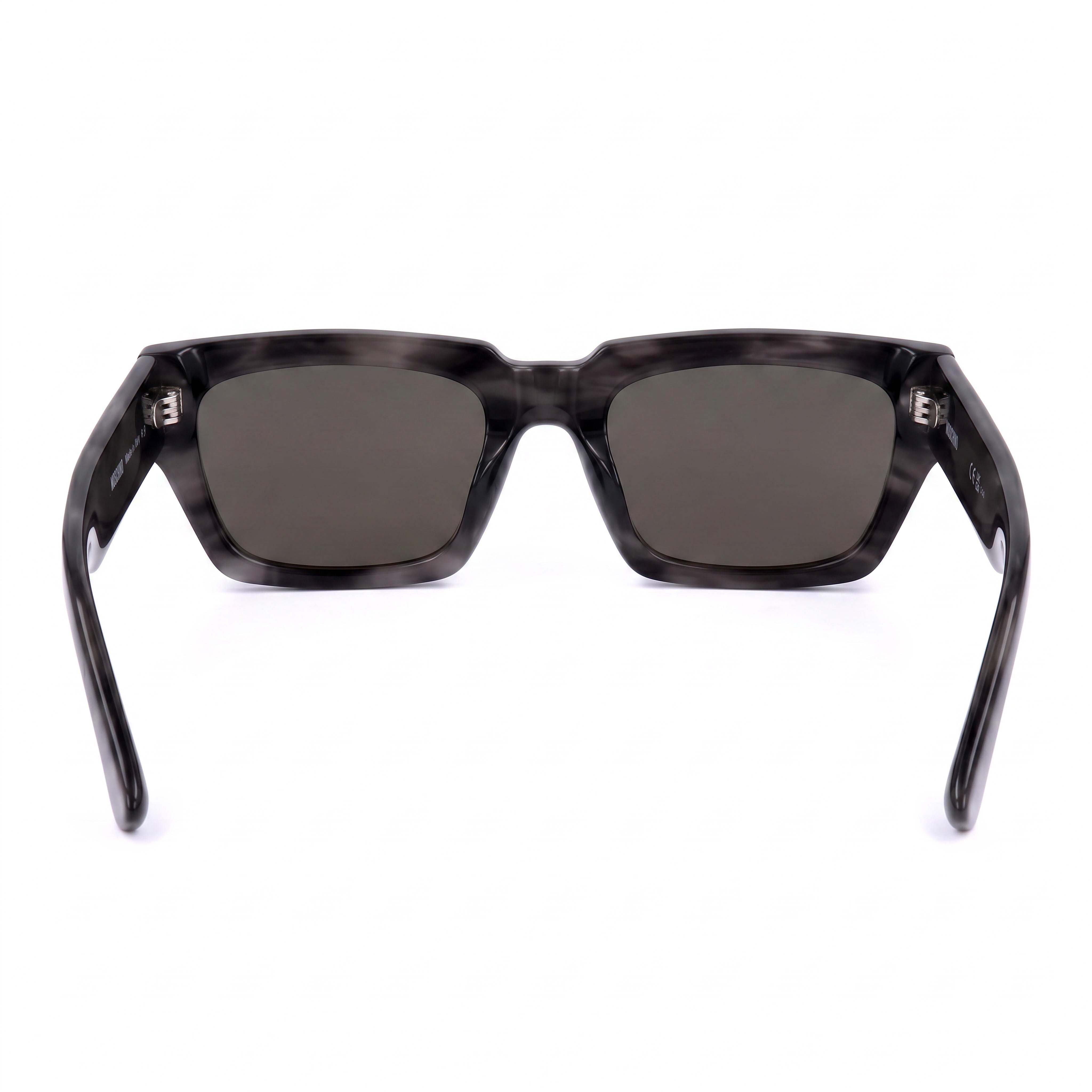 Moschino Casual Sunglasses for Men, Grey Horn Acetate Frame with UV Protection, Size 55-20-145mm, Photo 3