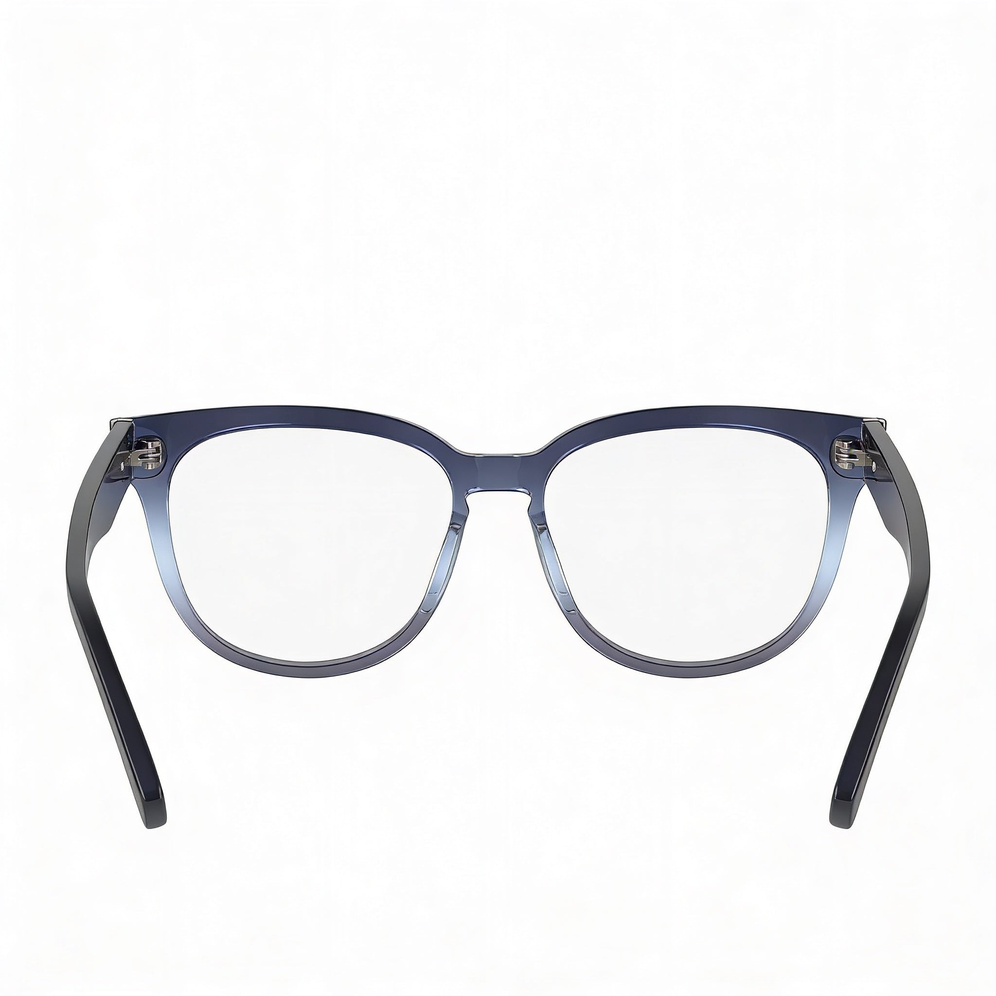 Longchamp Modern Men's Sunglasses, Acetate Frame in Gradient Blue, with Polycarbonate Lenses 52mm, Photo 4