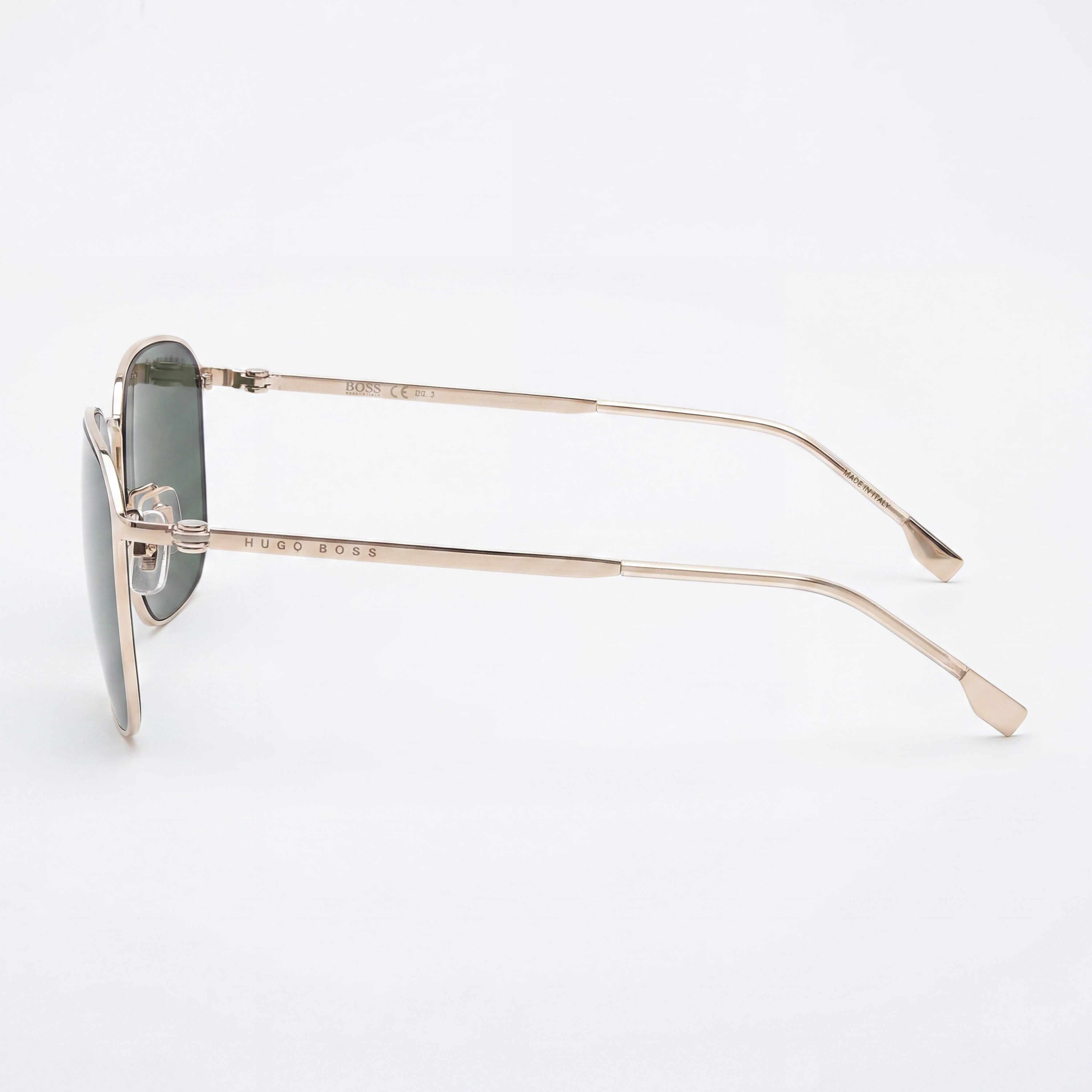 Hugo Boss Boss 1405/F/Sk, unisex, montura de acero inoxidable en rutenio mate gris, lentes multicapa blancas, protección UV, 59 mm, Photo 3
