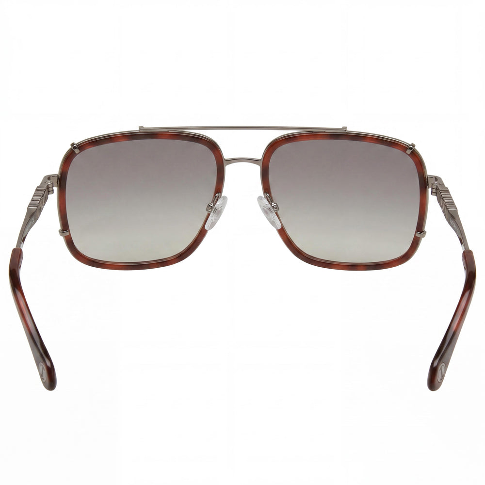 Just Cavalli Casual Women's Shiny Red Havana Metal Frame UV Protection Sunglasses 58mm