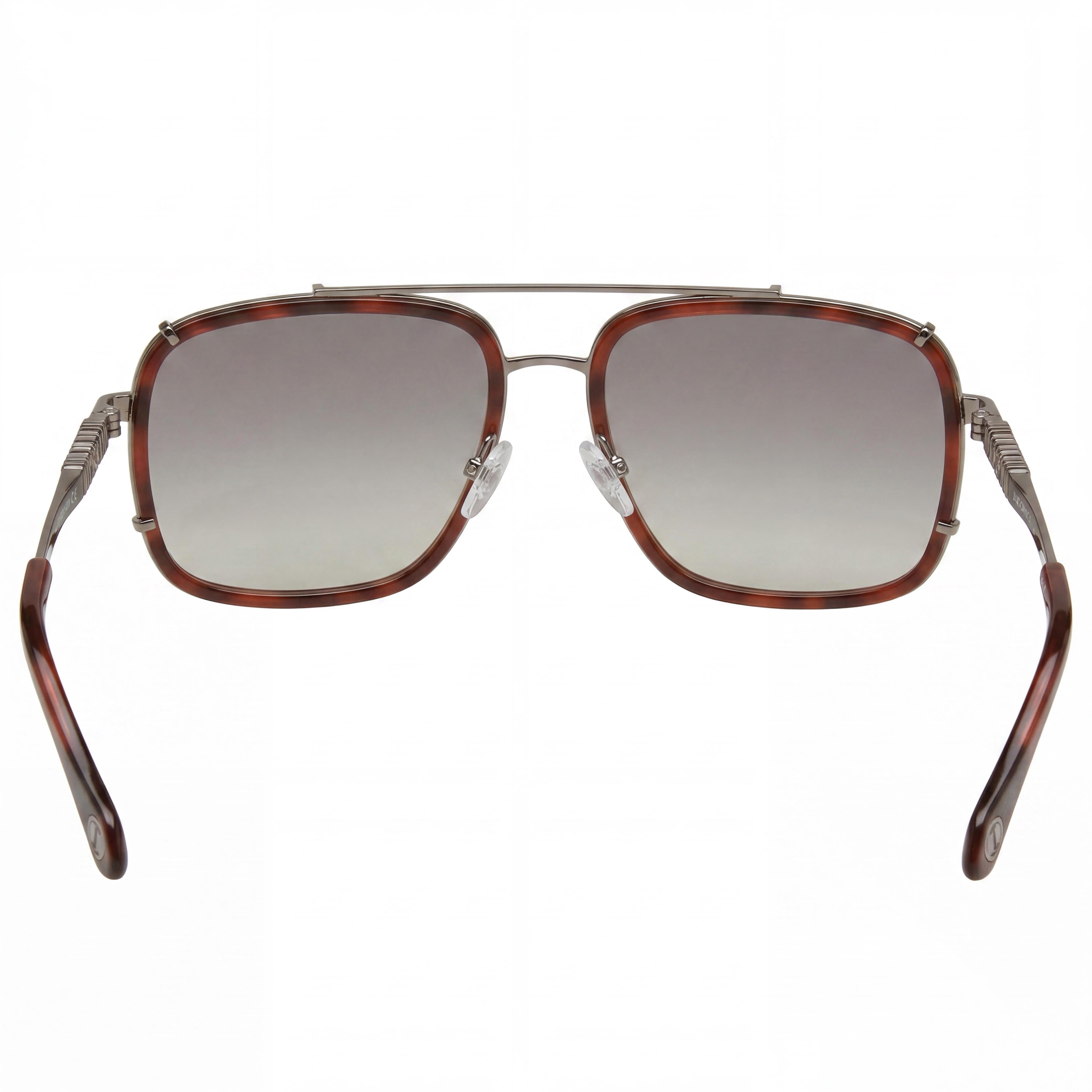 Gafas de sol Just Cavalli casuales para mujer, brillantes, rojas, armazón de metal Habana, protección UV, 58mm, Photo 3