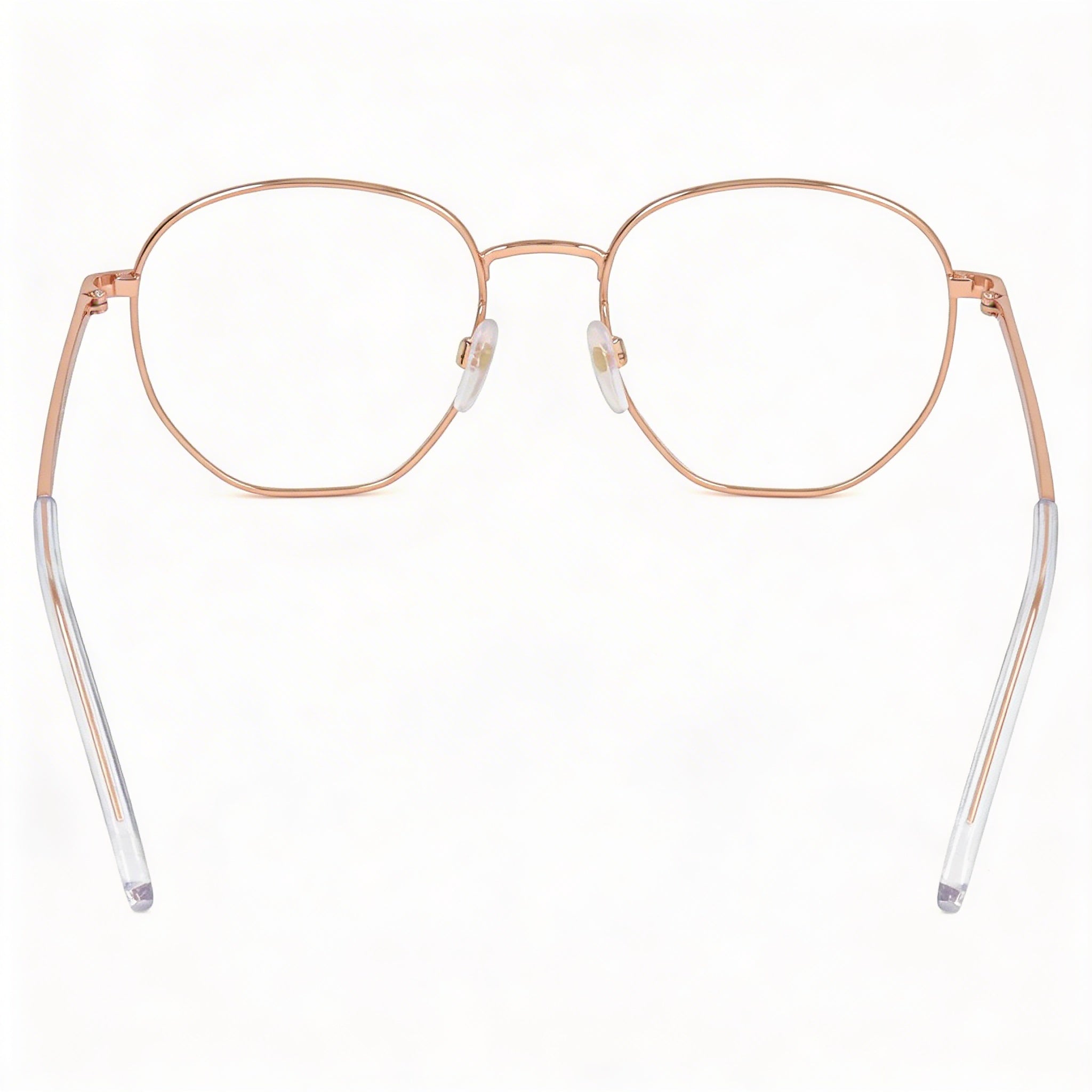Marc Jacobs MARC 434/N Women's Gold Copper Metal Frame Eyewear with Gold Copper Polycarbonate Lenses, Size 51mm, Photo 3