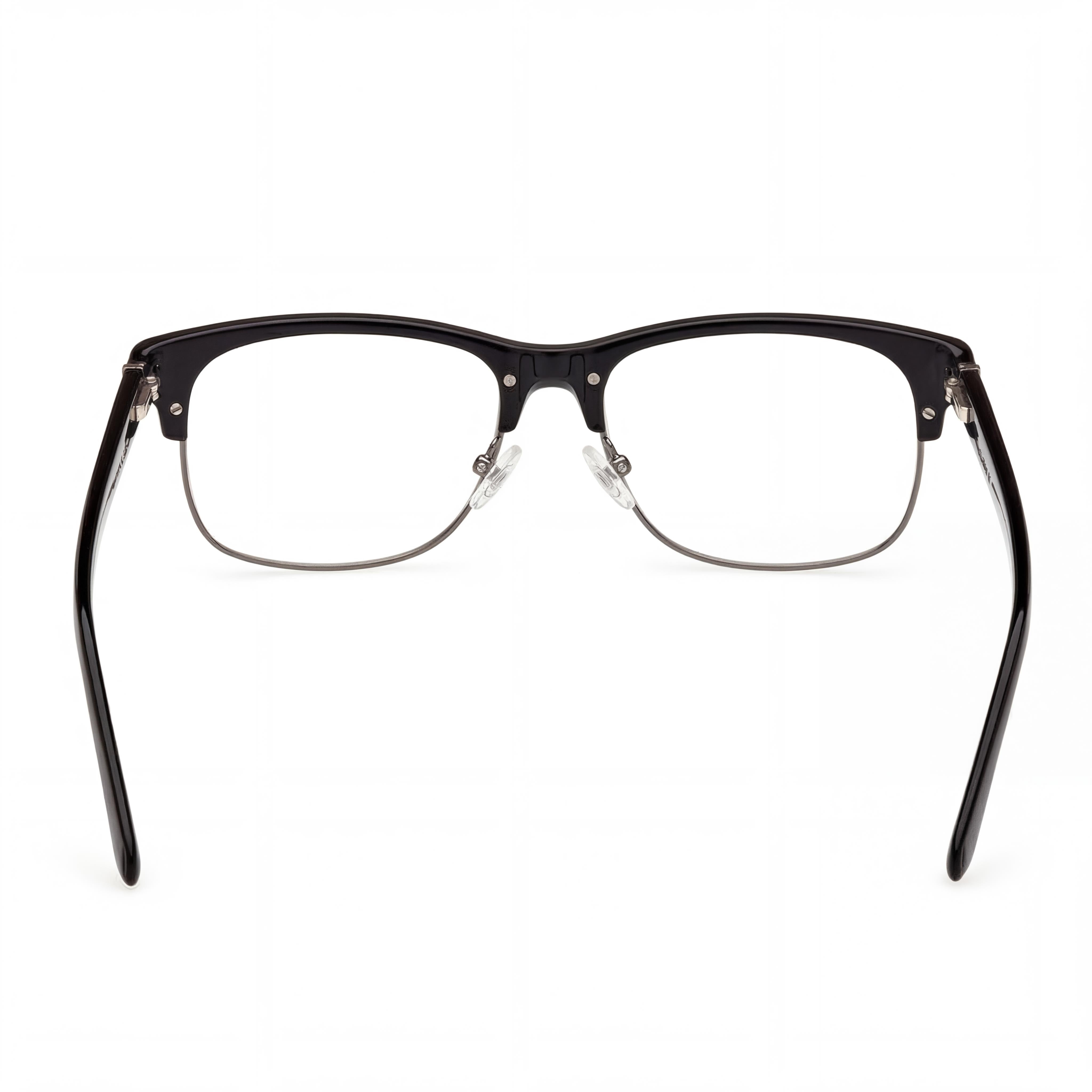 GUESS Modern Women's Eyeglasses with Black Plastic Full-Rim Frame and Clear Lenses 55mm, Photo 3