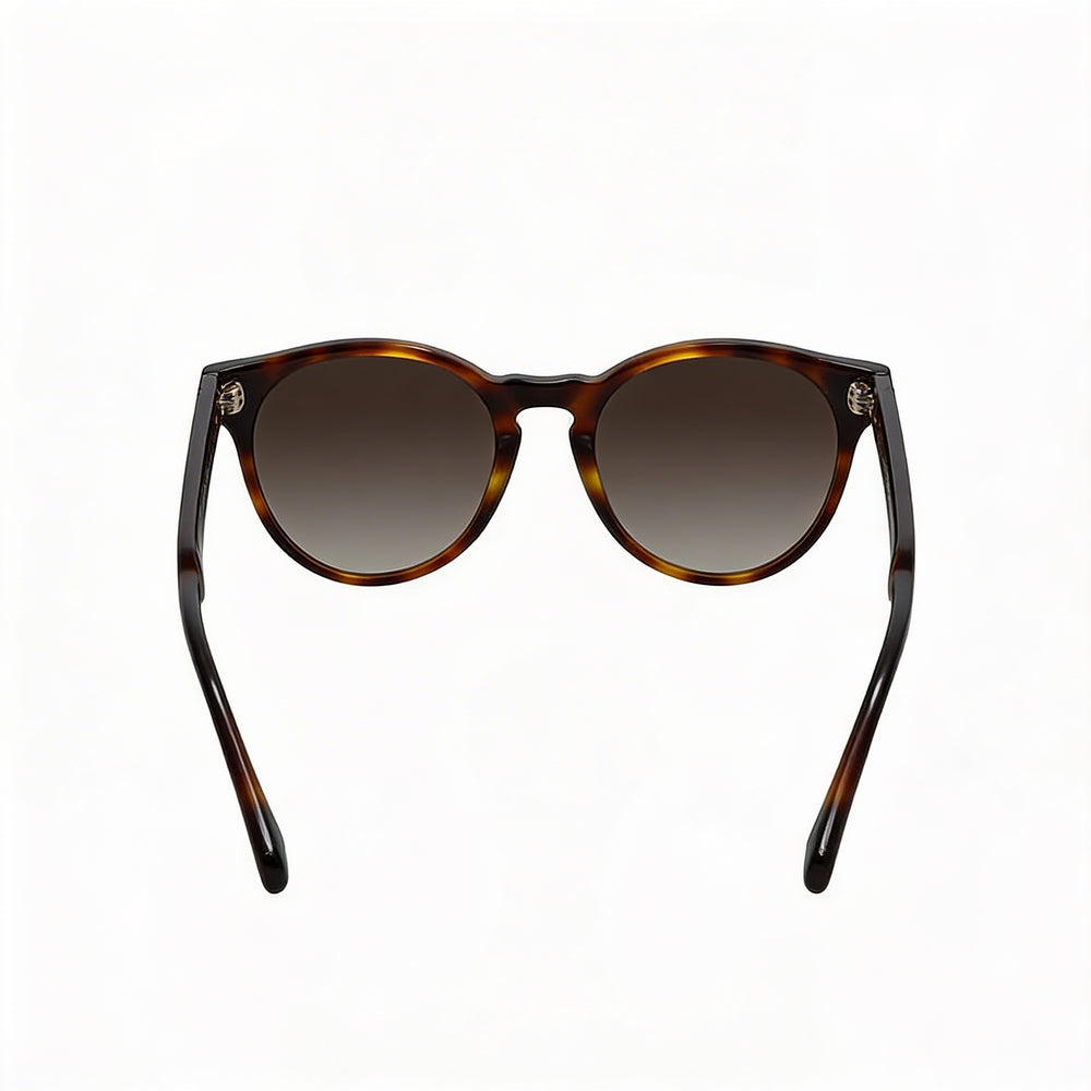 Salvatore Ferragamo Classic Women's Tortoise Plastic Brown Gradient Non-Polarized UV Protection Sunglasses 52mm