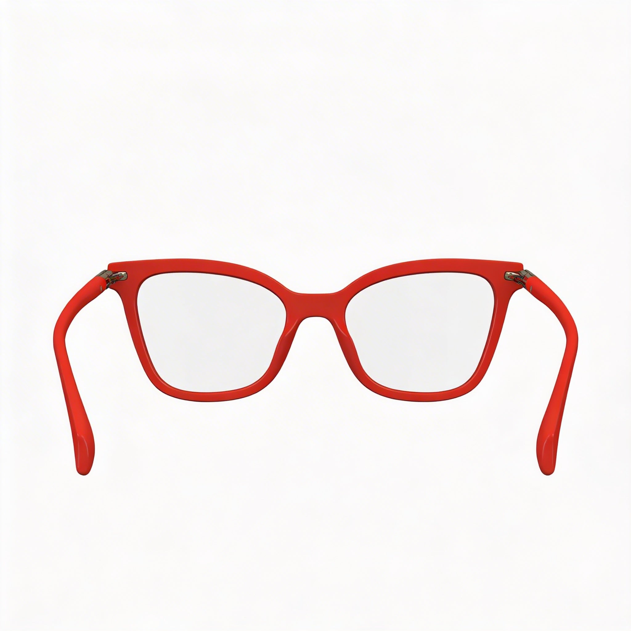 Gafas Ferragamo SF2991 para hombre con montura metálica roja y lentes transparentes, ancho de lente: 51 mm, puente: 17 mm, patilla: 140 mm, Photo 4