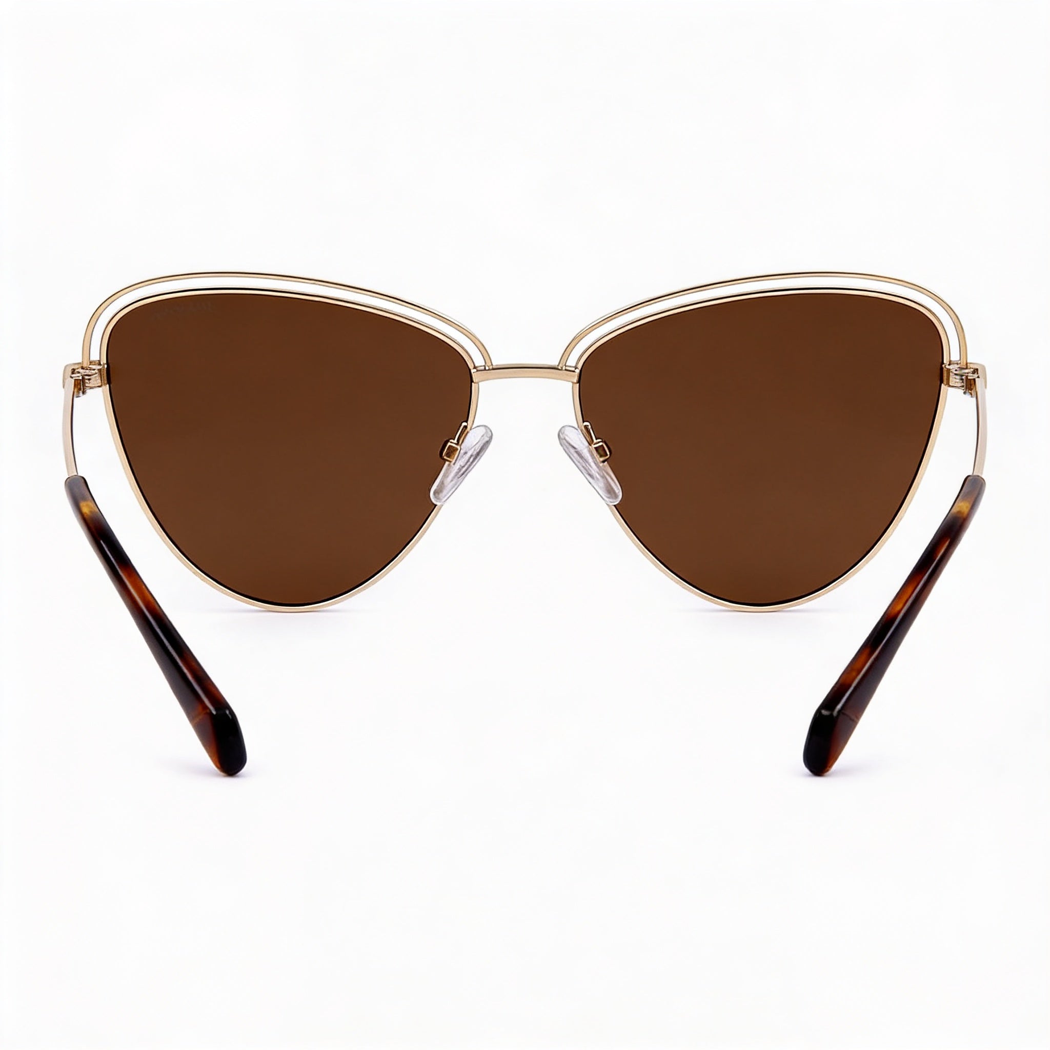 Polaroid Classic Men's Gold Alloy Steel 57mm UV Protection Sunglasses, Photo 2