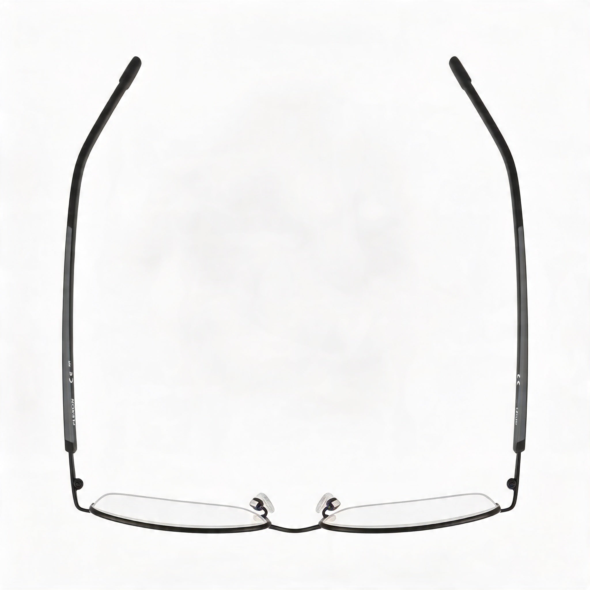 Flexon H6084 Women's Metal Optical Frames, Matte Black, Lens Width 57mm, Bridge Width 17mm, Photo 4